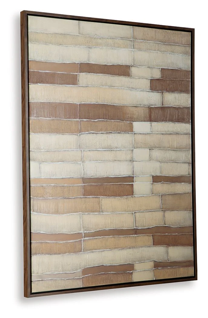 Kalanmore - Wall Art - Brown / Tan / White - Image 4