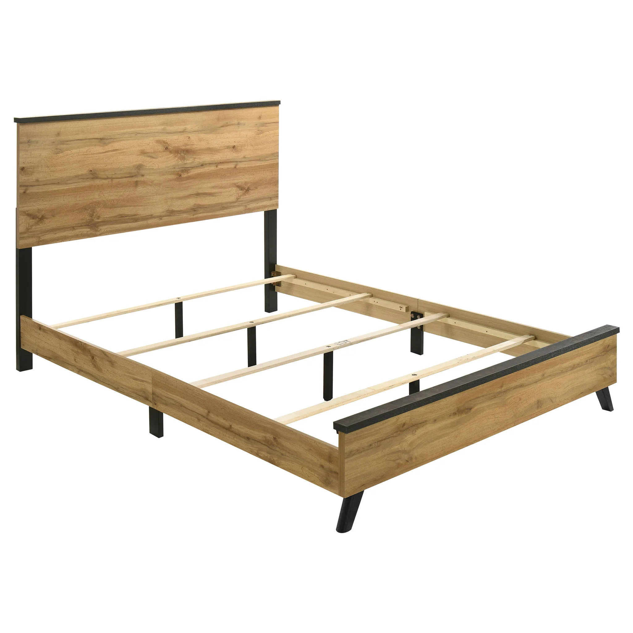 Kaywood 4-piece Queen Bedroom Set Natural Pine - Image 2