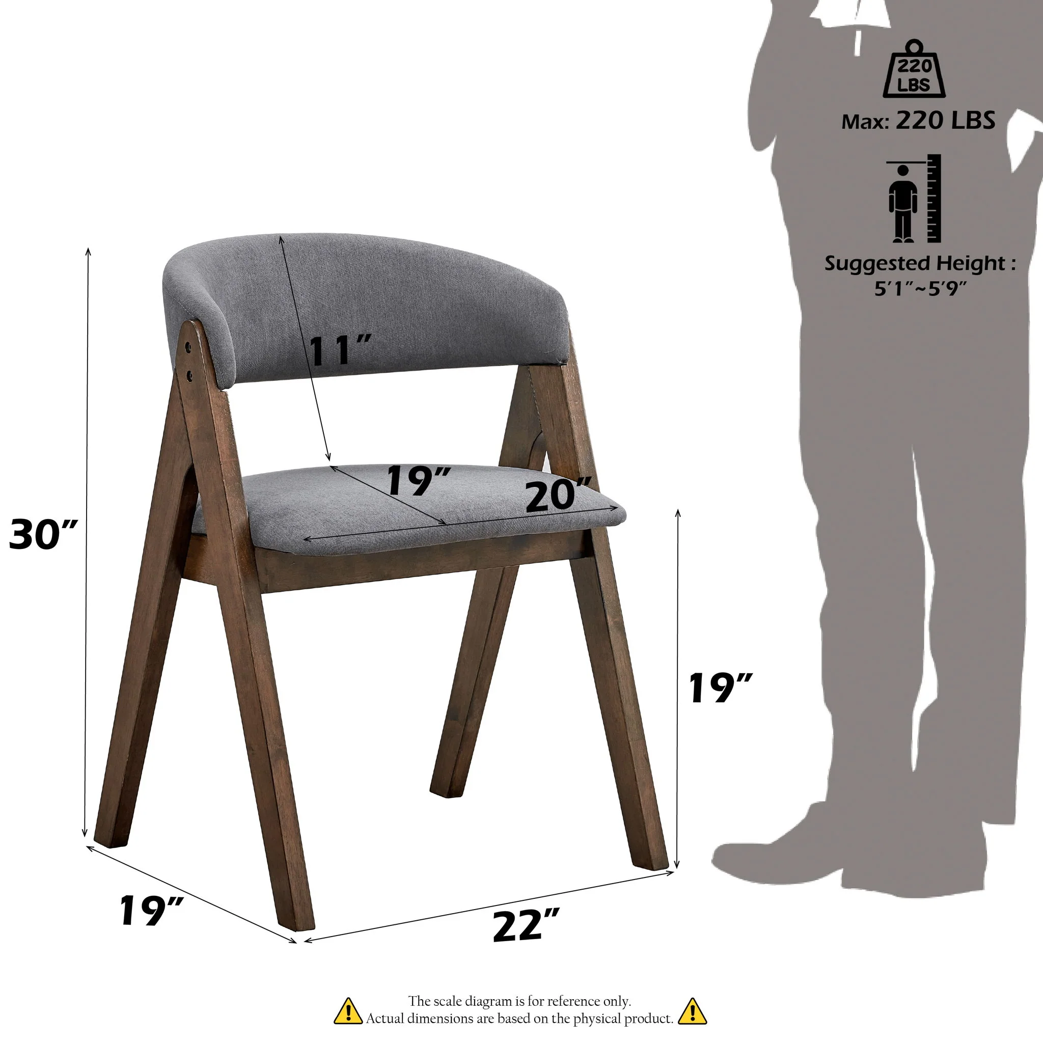 Keiki - Side Chair (Set of 2) - Gray - Image 2