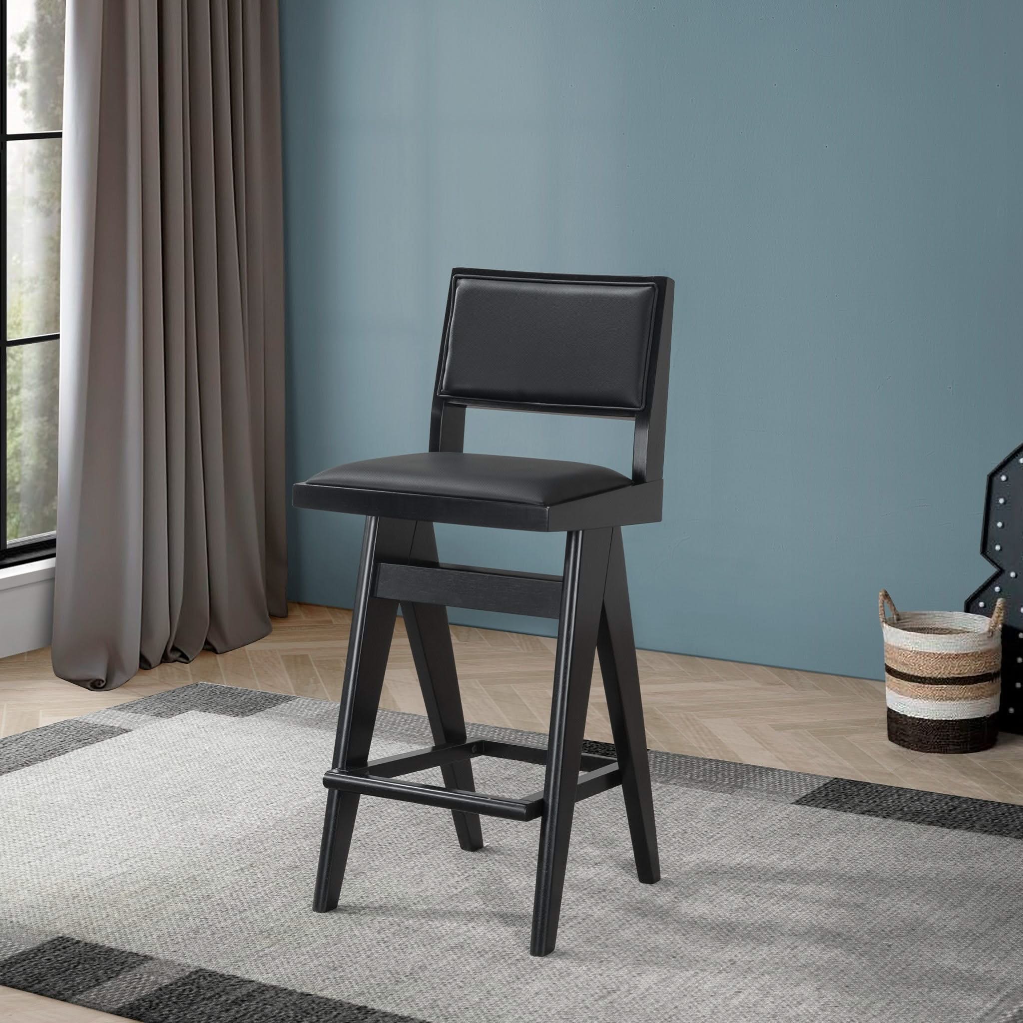 Keira - Bar Stool (Set of 2) - Black - Image 2