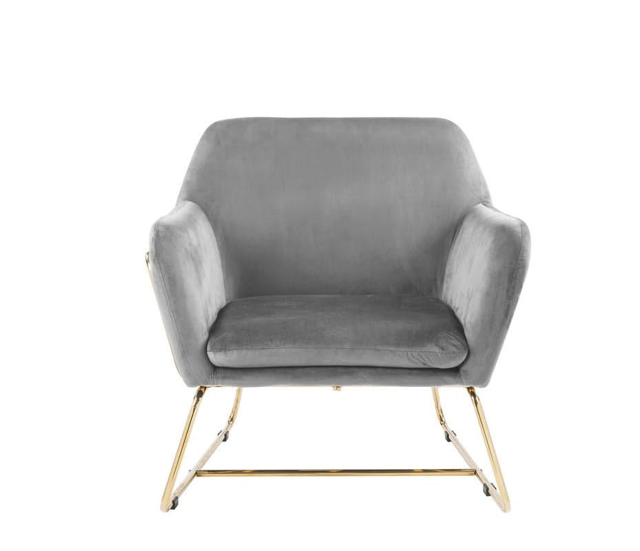 Keira - Accent Chair With Metal Base - Image 11