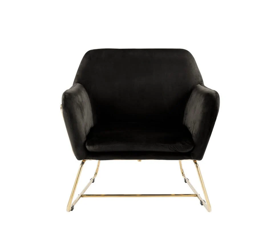 Keira - Accent Chair With Metal Base - Image 7
