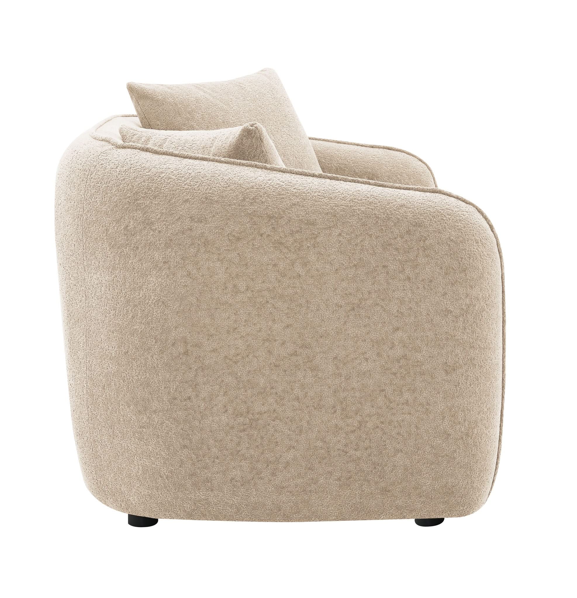 Keith - Loveseat With 2 Matching Color Toss Pillows - Image 7