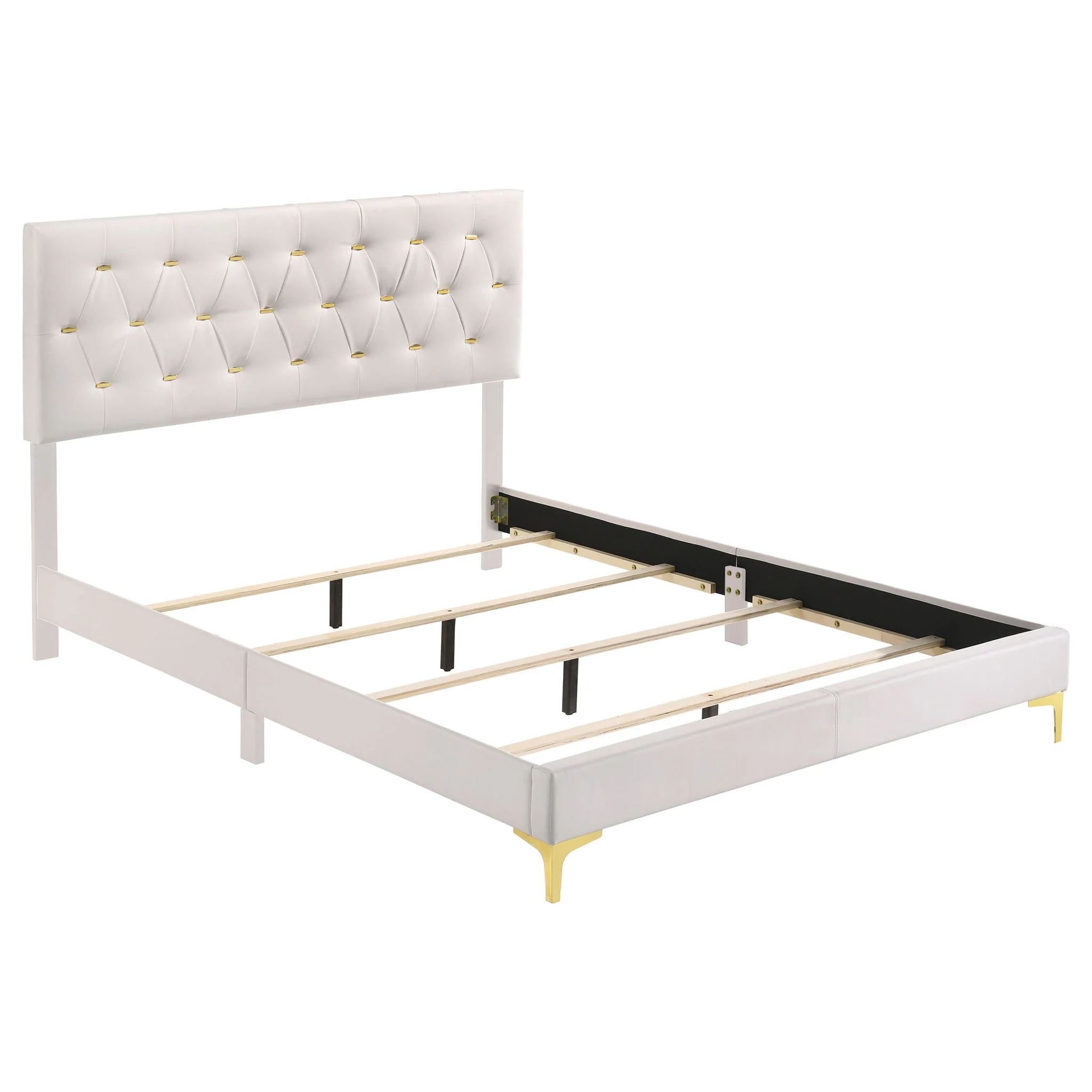 Kendall 4-piece Queen Bedroom Set White - Image 4