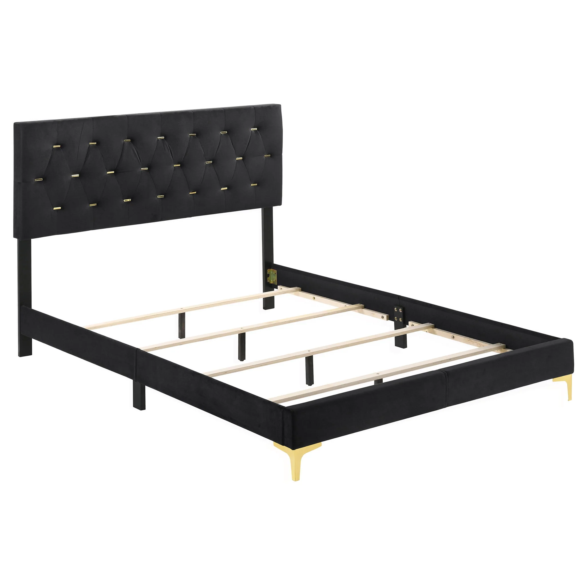 Kendall 5-piece Queen Bedroom Set Black - Image 3
