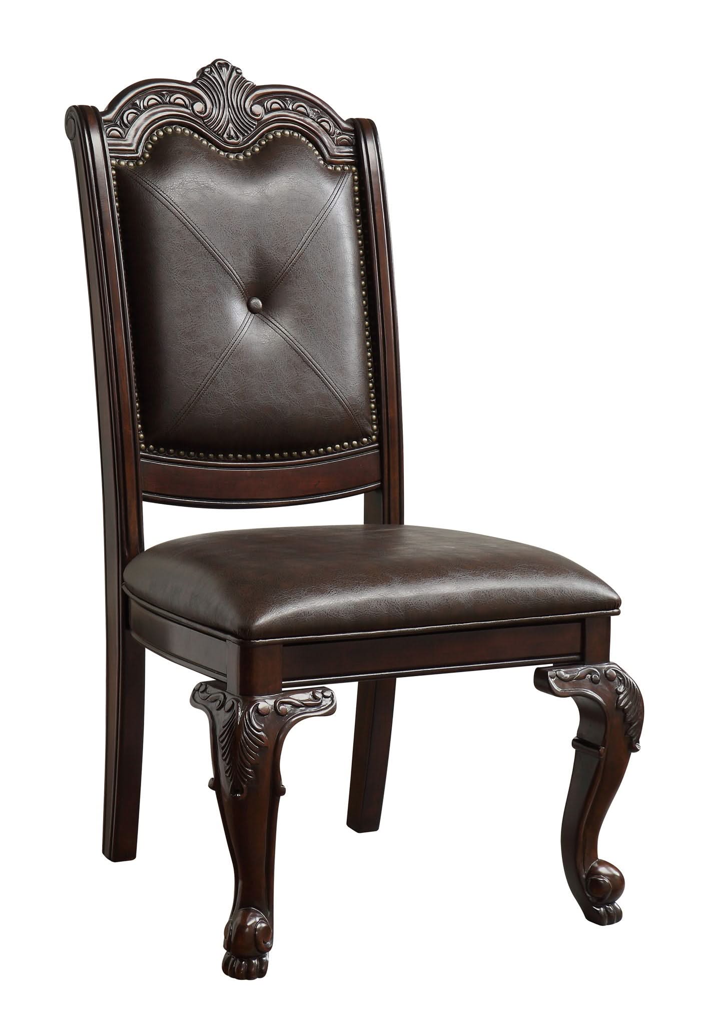 Kiera - 7 Piece Dining Room Set - Cherry - Image 2
