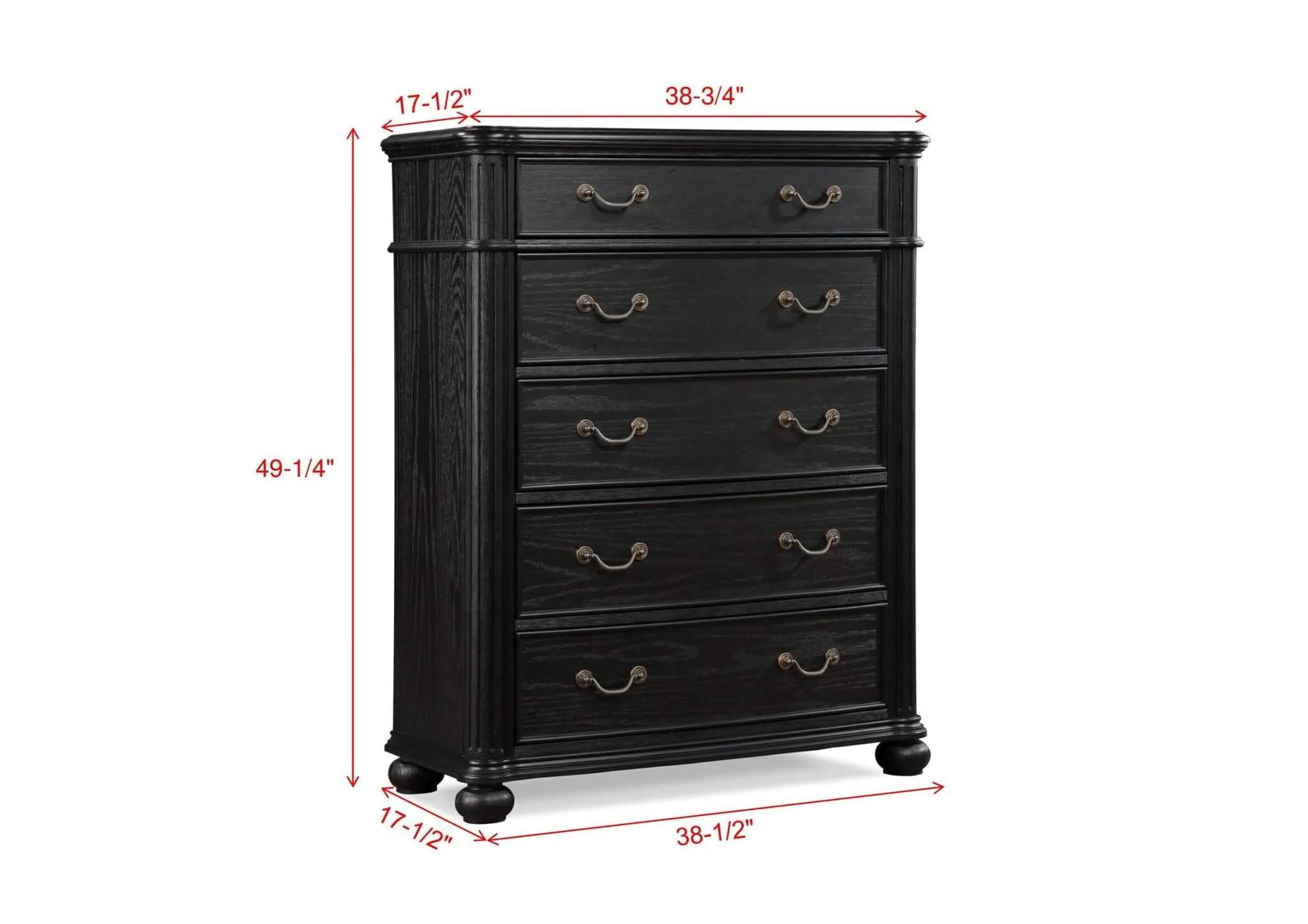 Kingsbury - Chest - Black - Image 2