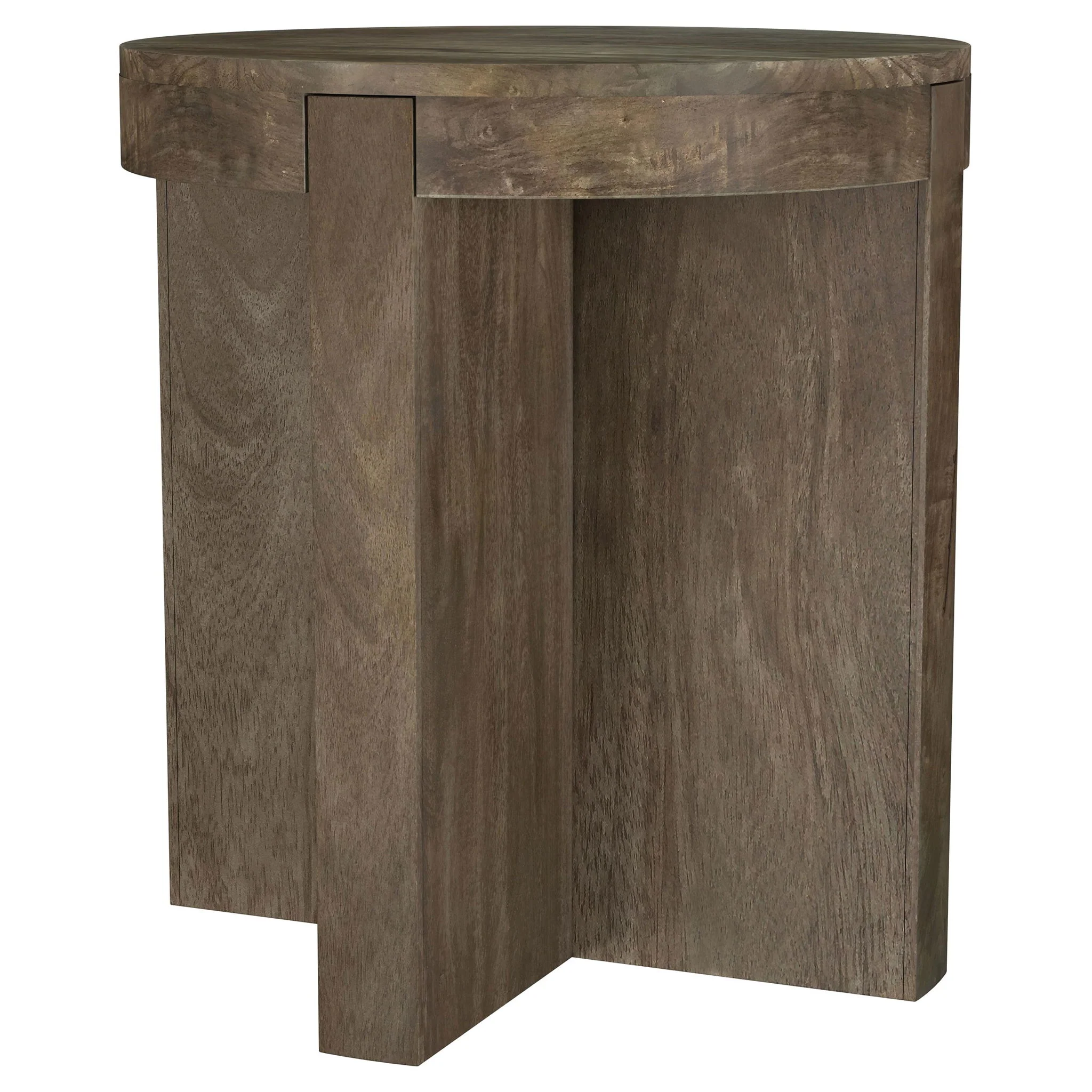 Kinkaid 3-piece Solid Wood Coffee and End Table Set Brown - Image 2