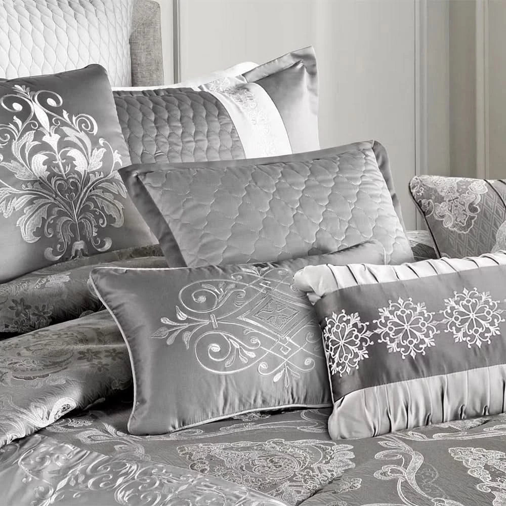 Kira Queen or King 12PC Comforter Set with Throw & Decorative Pillows - Image 2