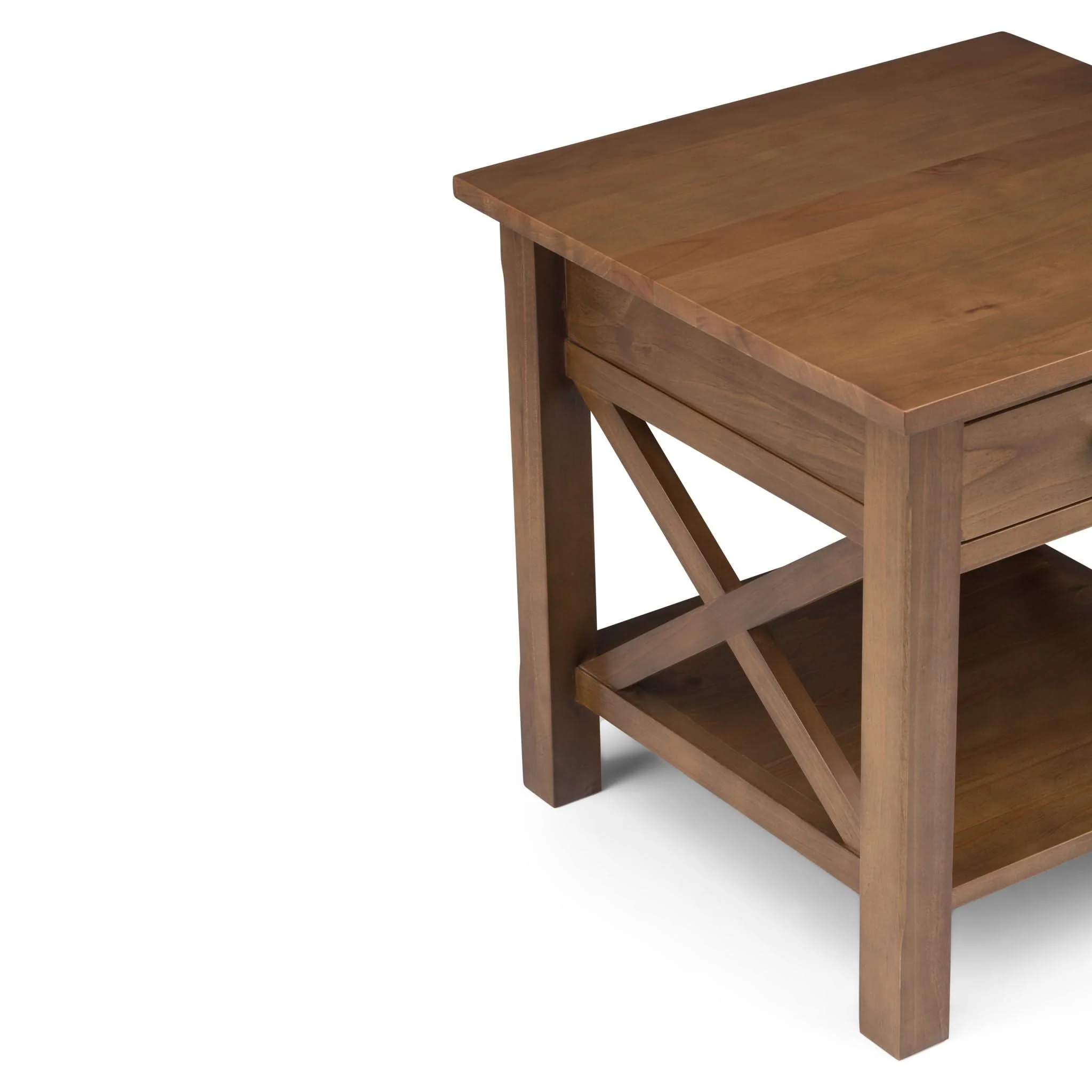 Kitchener - End Table - Medium Saddle Brown - Image 2