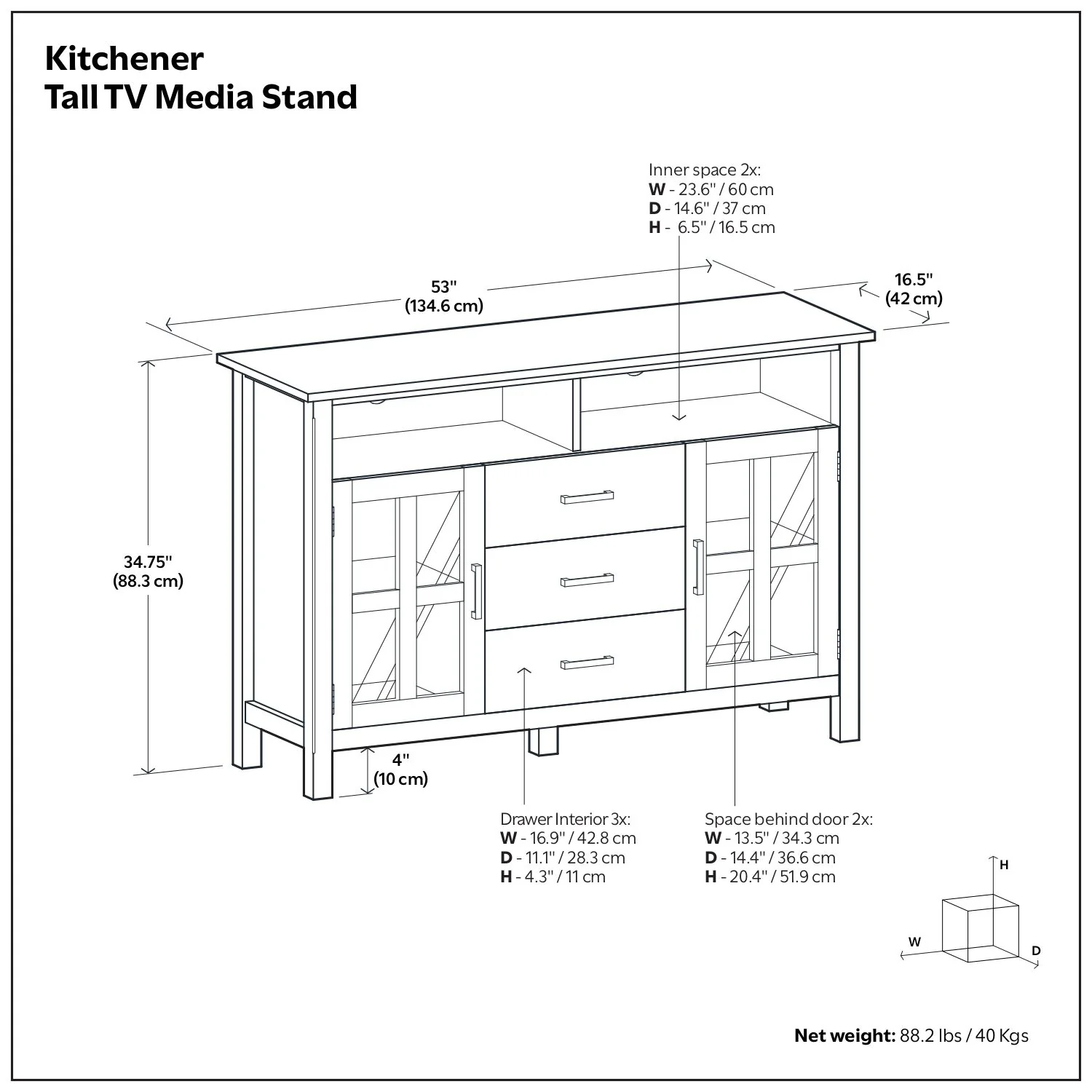Kitchener - Handcrafted TV Media Stand - Image 6
