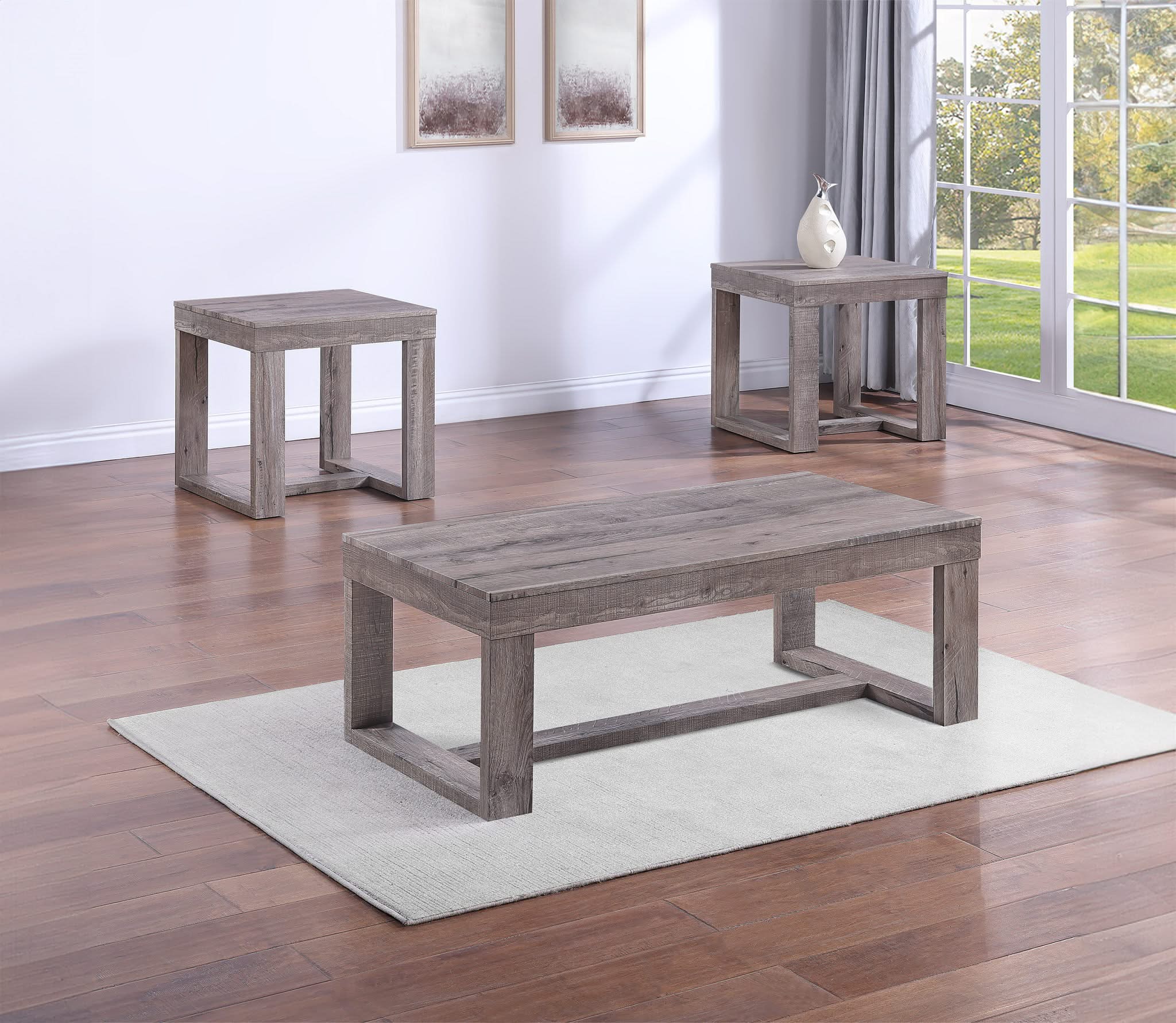 Knott - Coffee Table - Light Brown - Image 4
