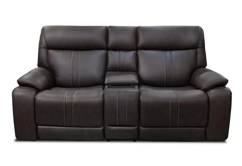 Moto Motion Kona Earth Brown Leather Power Reclining Living Room Set with Immersive Sound and Zero Gravity Triple Power - Image 16