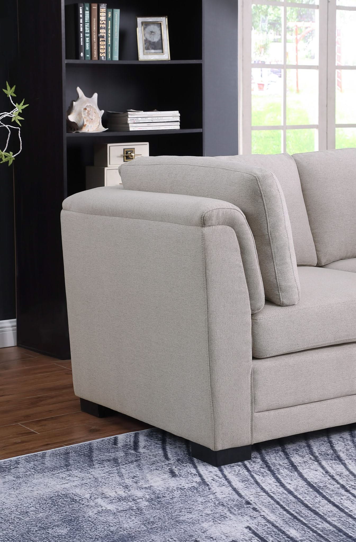 Kristin - Loveseat - Light Gray - Image 3