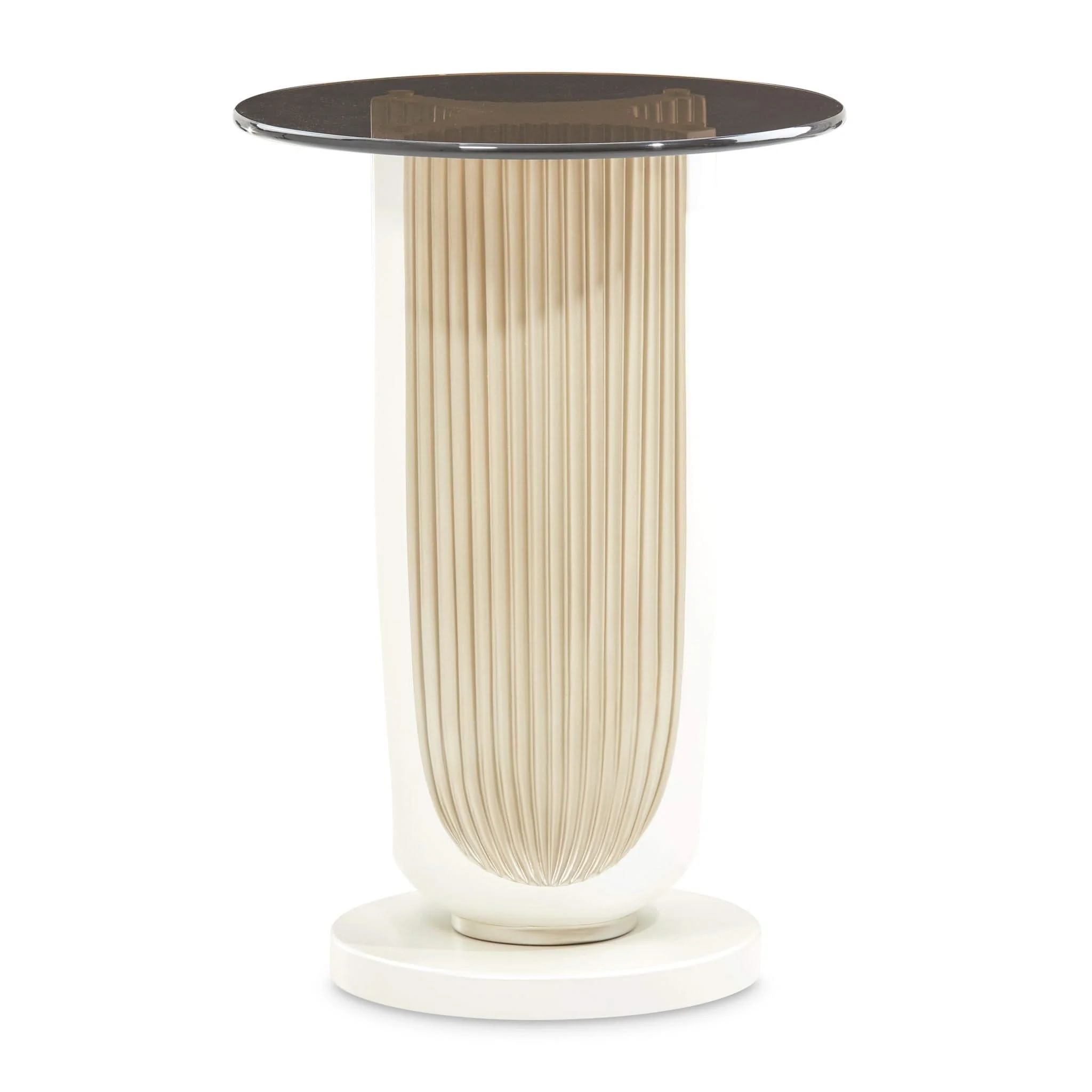 La Marisia - Accent Table - Creamy Pearl