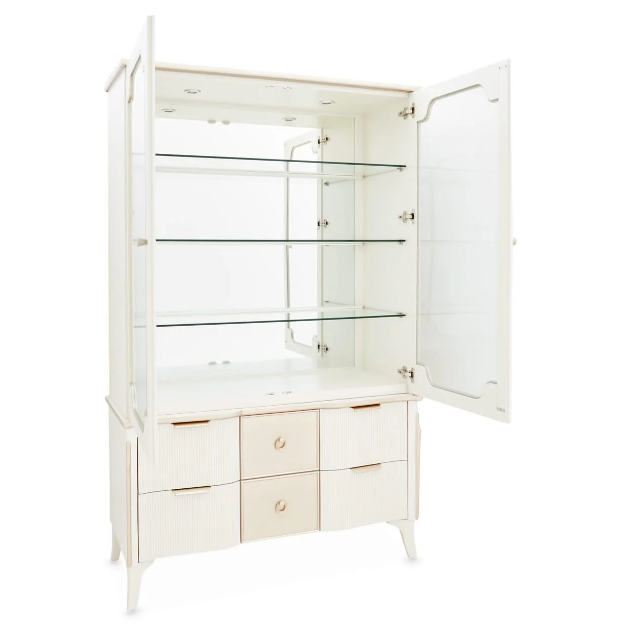 La Marisia - Display Cabinet - Creamy Pearl - Image 2