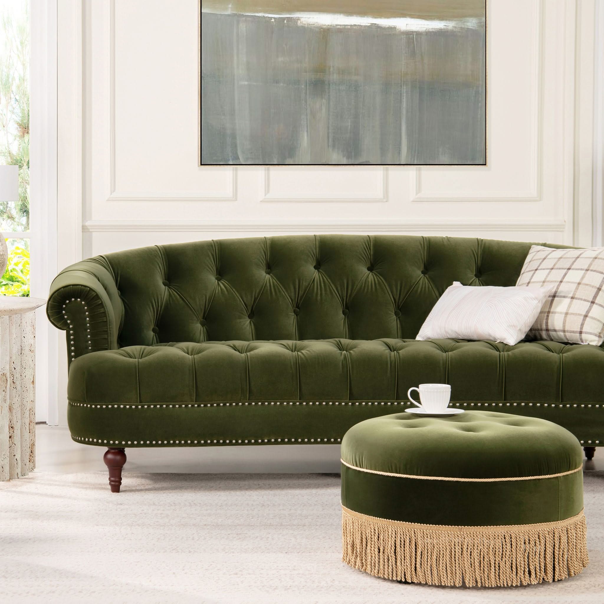 La Rosa - Victorian Chesterfield Tufted Sofa - Image 3