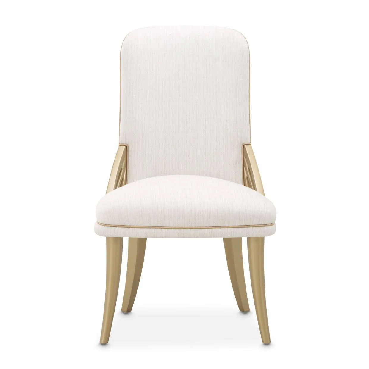 La Terrazza - Dining Side Chair (Set of 2) - Creamy Pearl - Image 3
