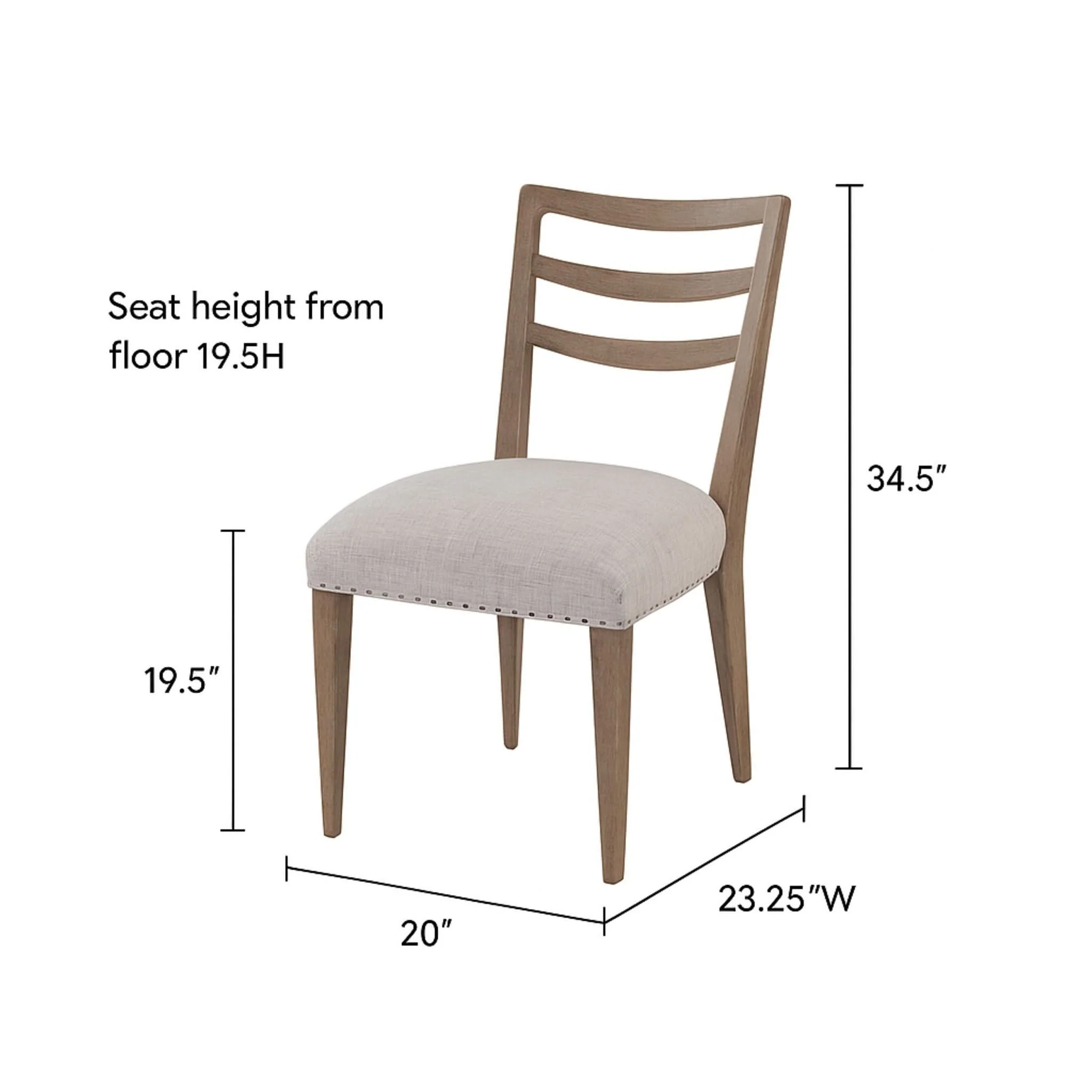 Ladderback Side Dining Chair (Set of 2) - Image 6