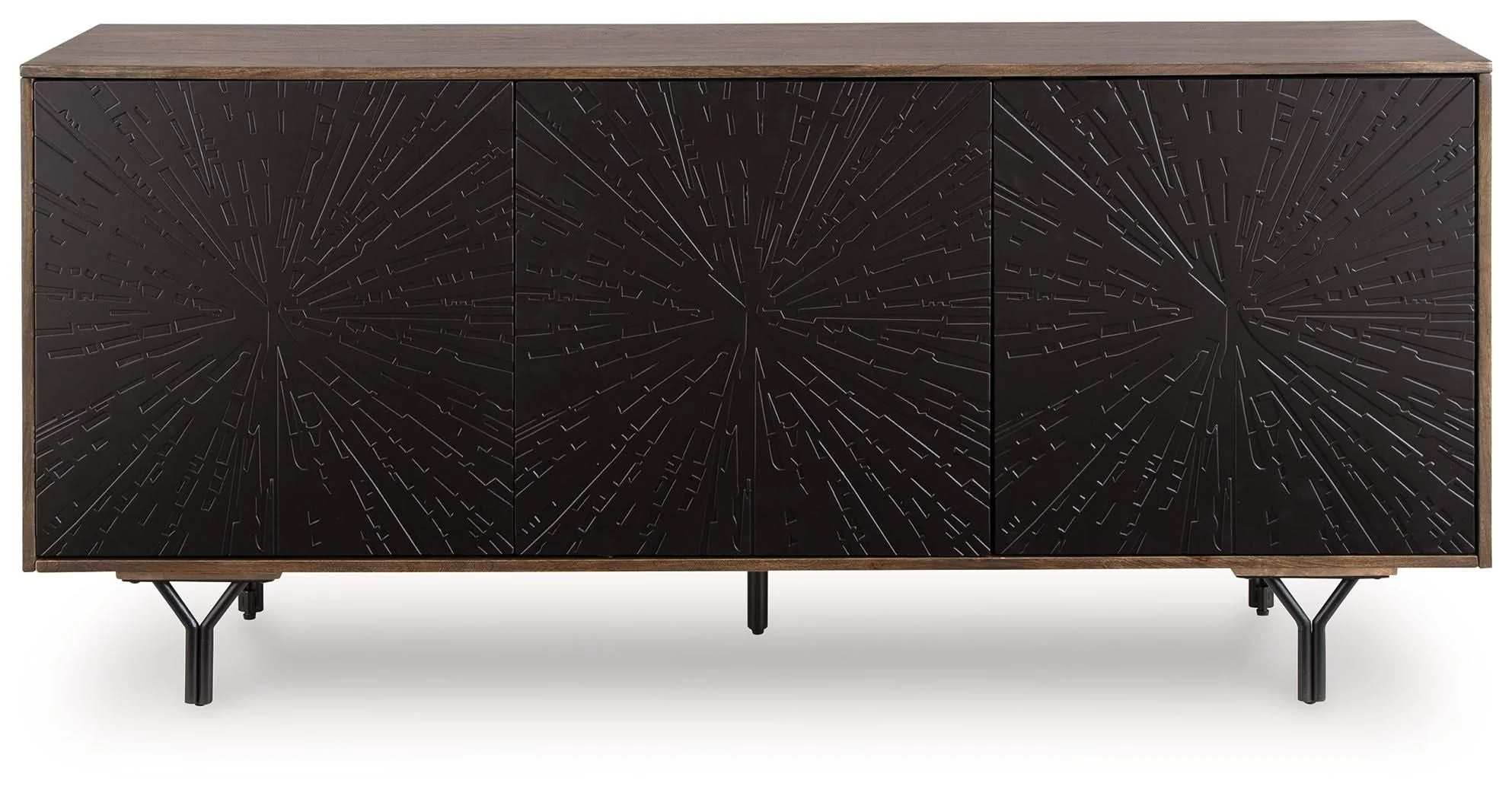 Lavinmont - Accent Cabinet - Multi Brown - Image 4