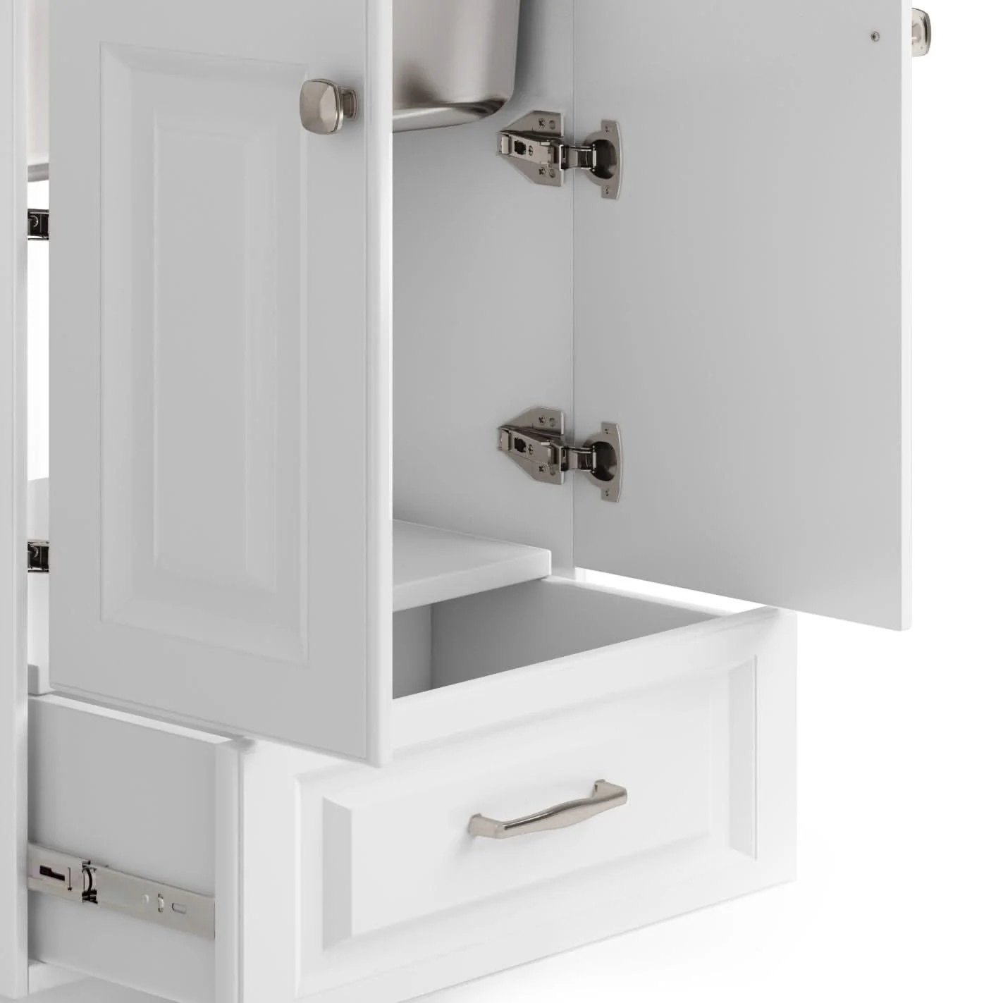 Lawrence - Laundry Cabinet With Faucet And Stainless Steel Sink - Image 8