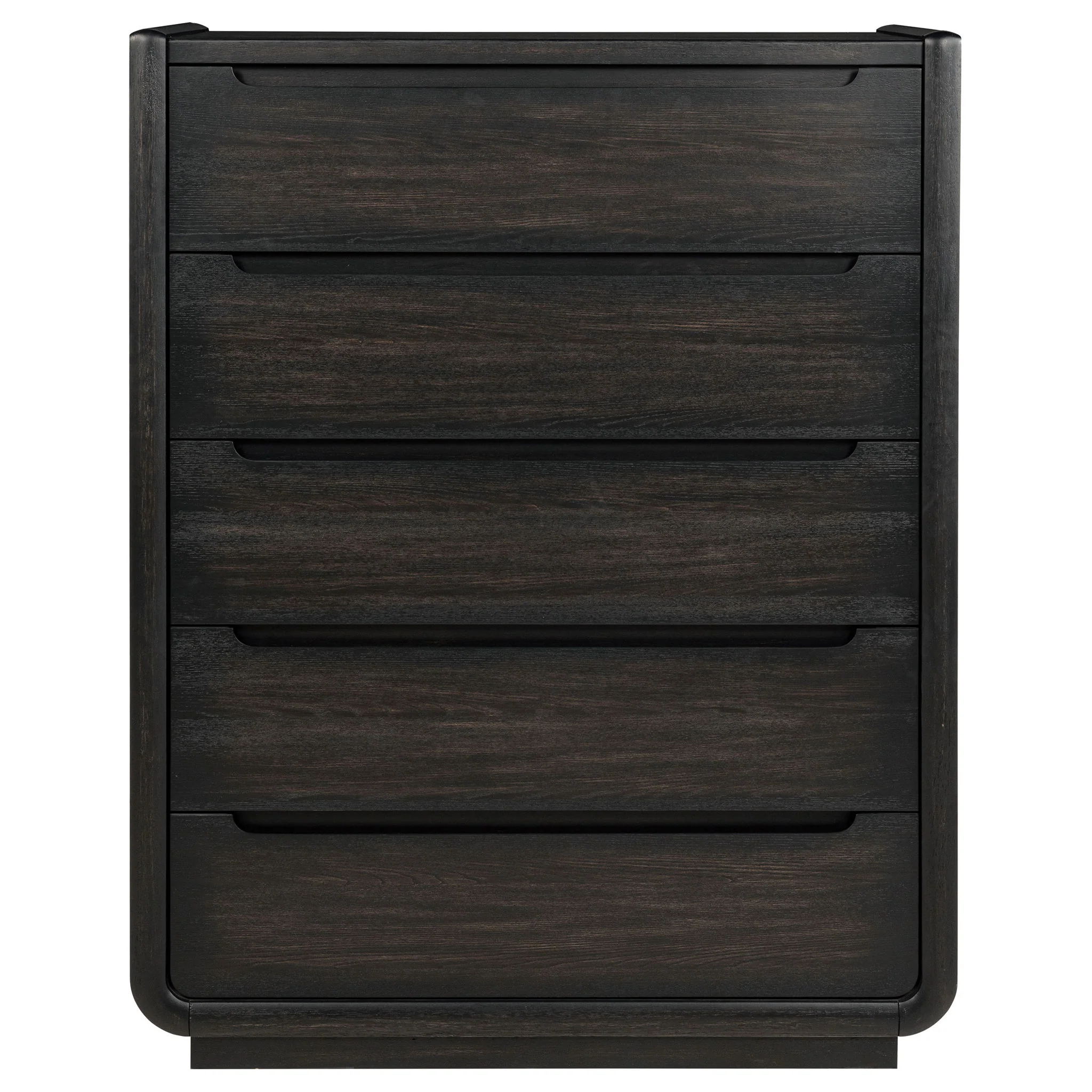 Leandro 5-drawer Bedroom Chest of Drawers Burnished Black - Image 3