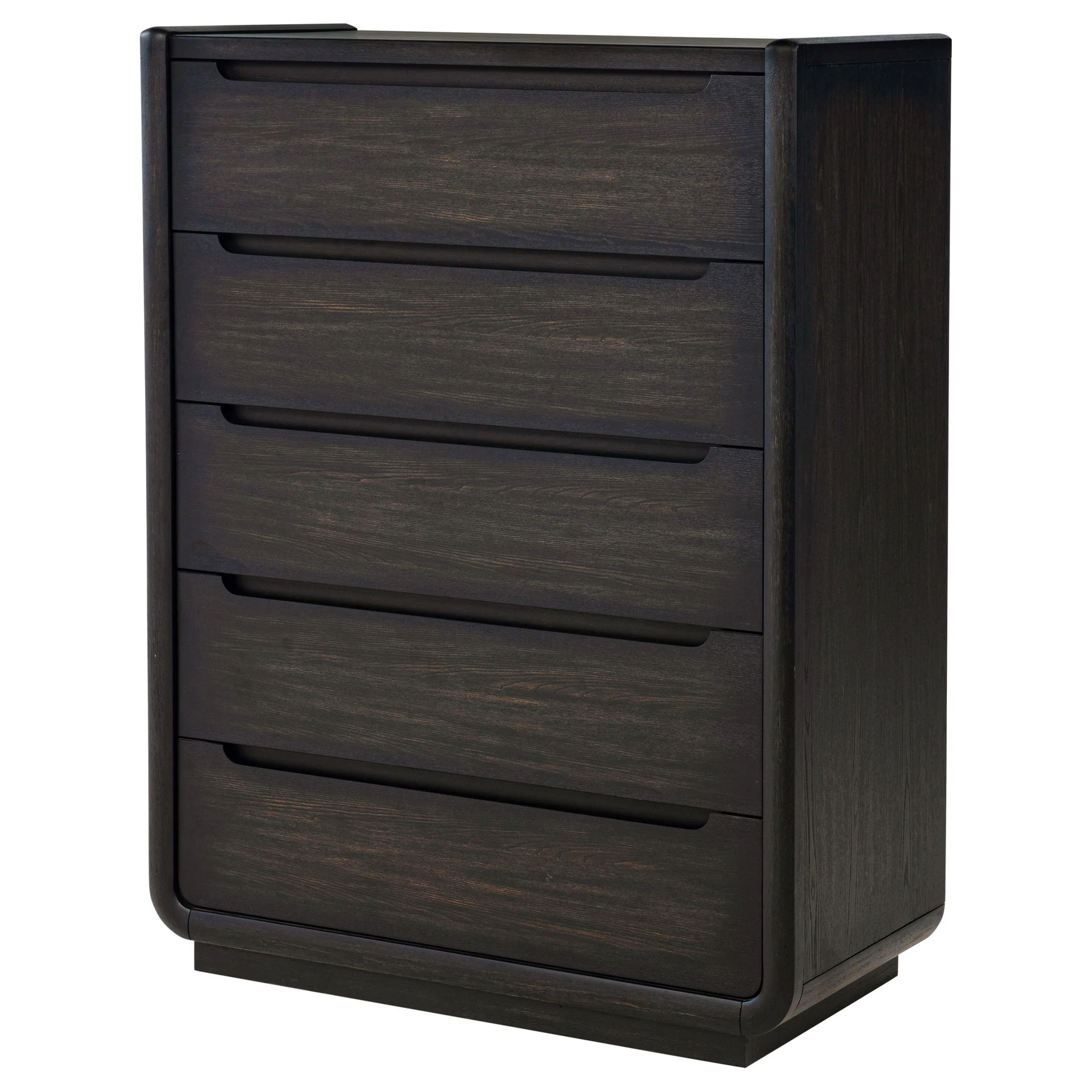 Leandro 5-drawer Bedroom Chest of Drawers Burnished Black - Image 4