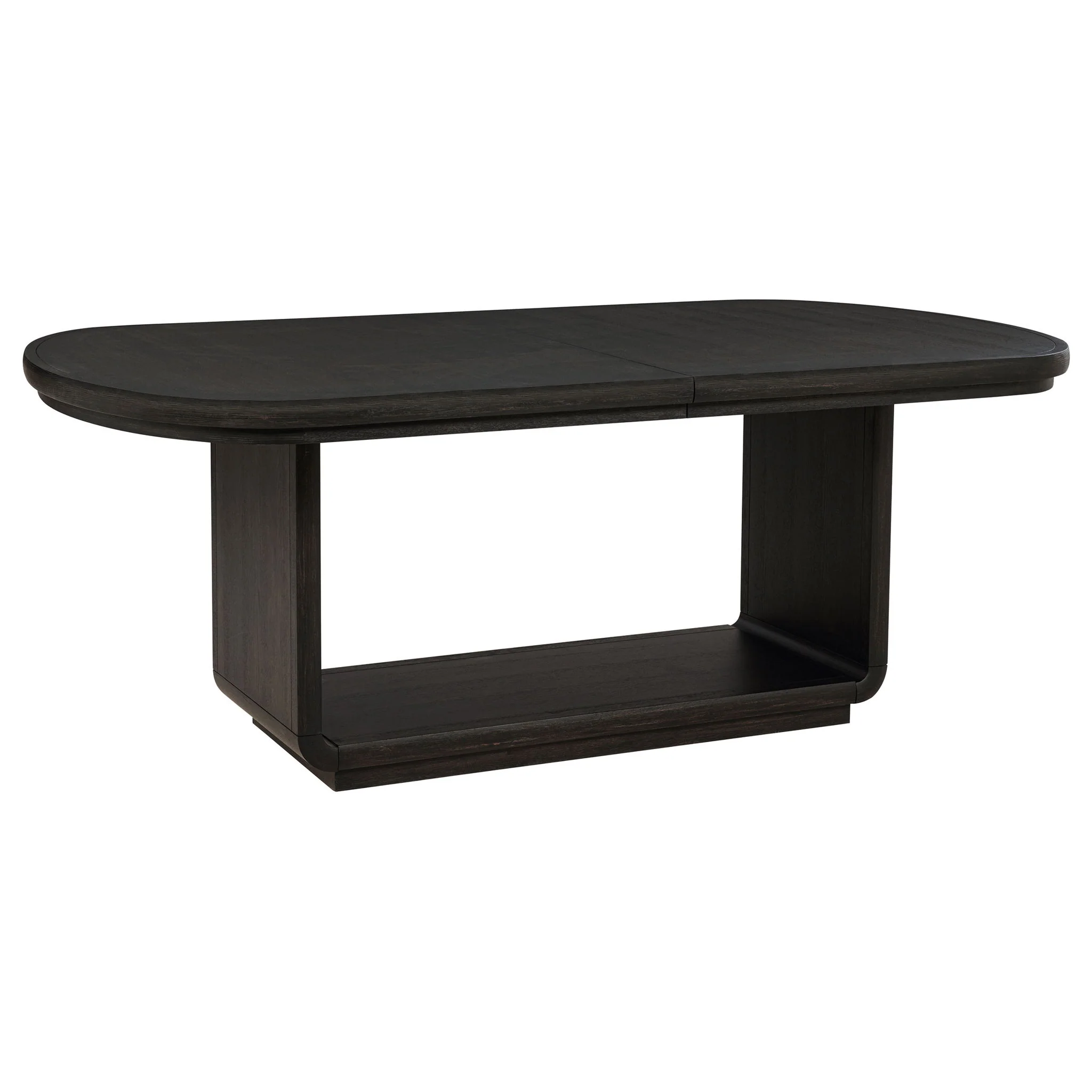 Leandro 78-inch Extension Dining Room Table Burnished Black - Image 2