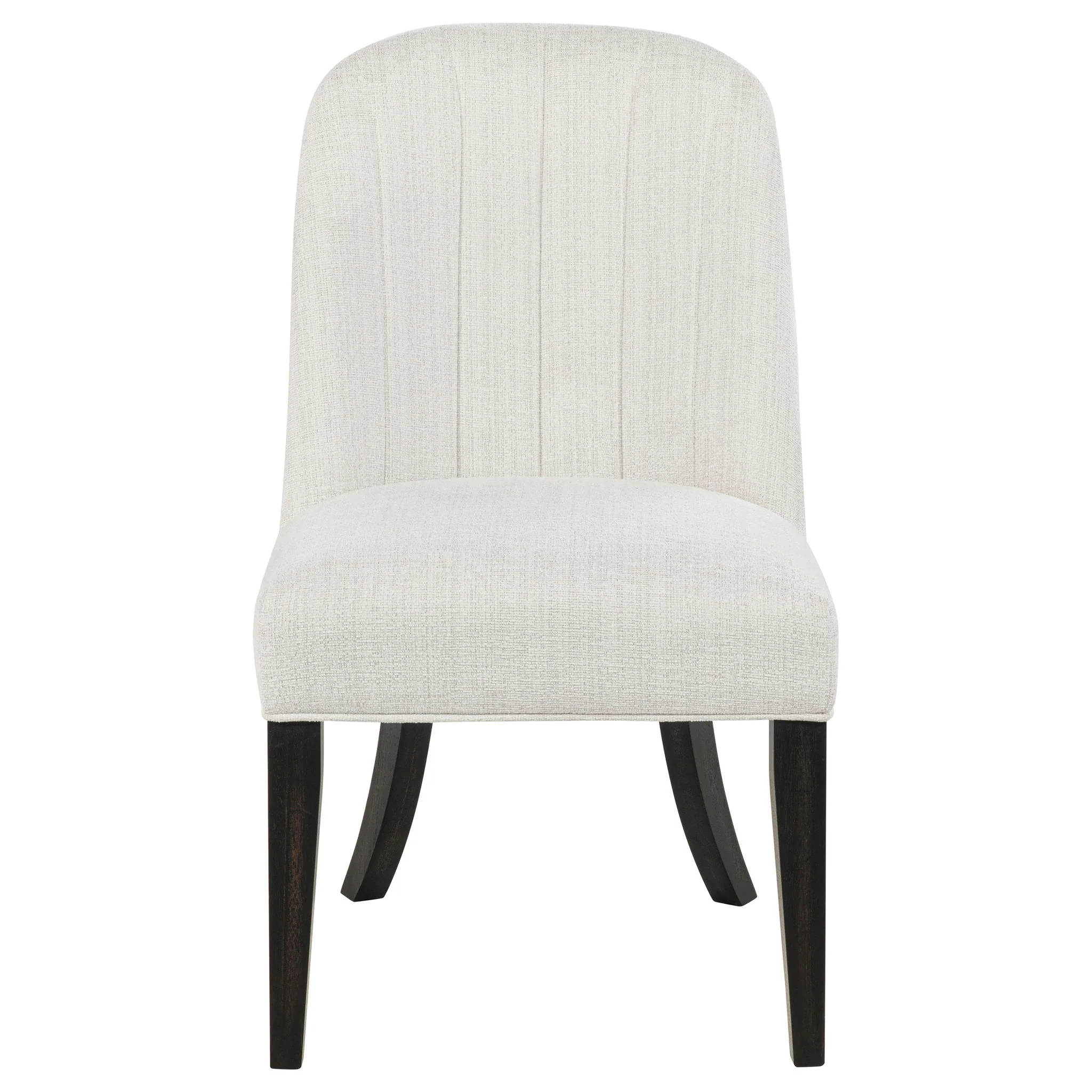 Leandro Upholstered Dining Side Chair Cream (Set of 2) - Image 4