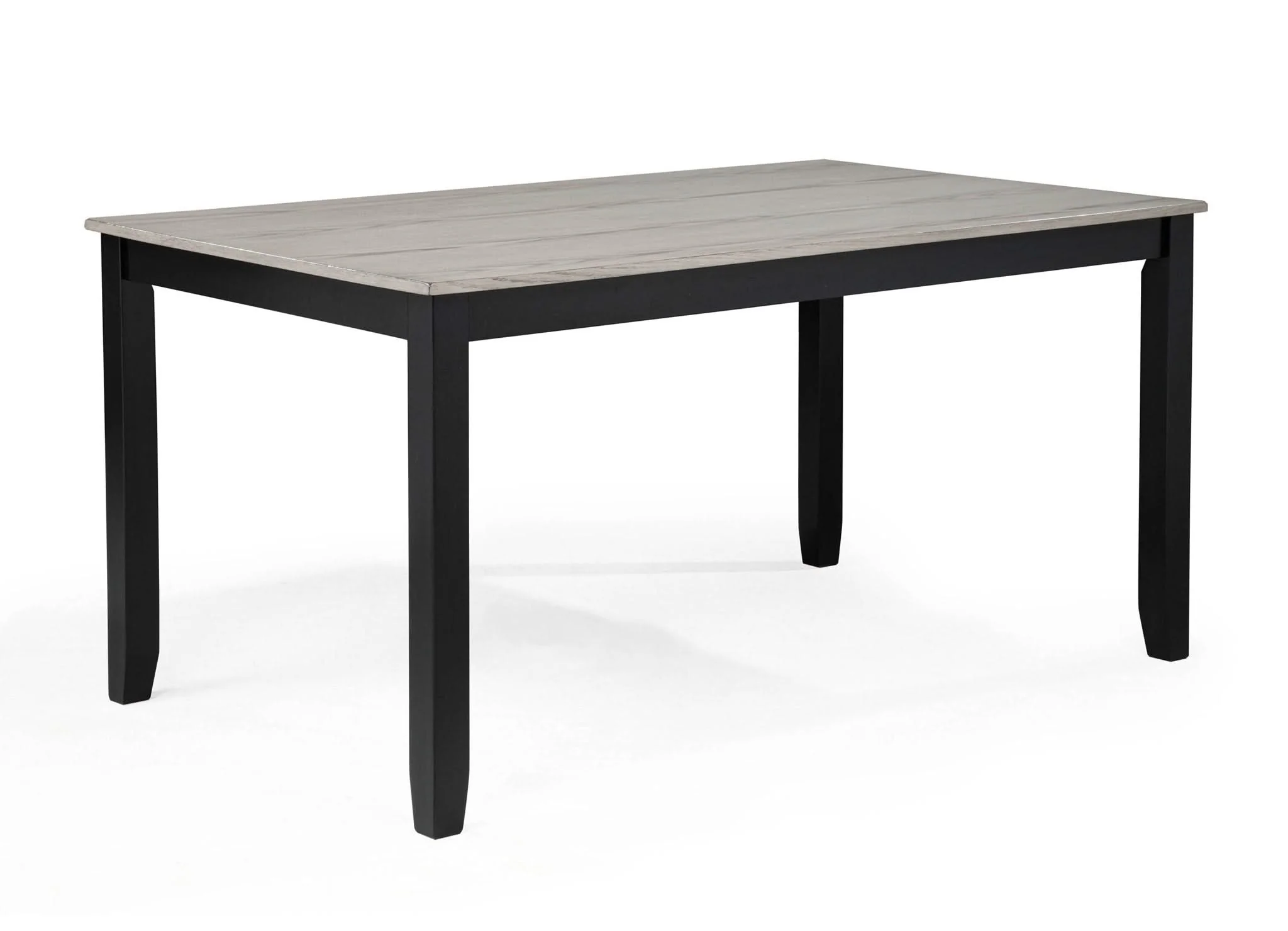 Lester - 6 Piece Dining Set With Bench - Light Gray - Image 3
