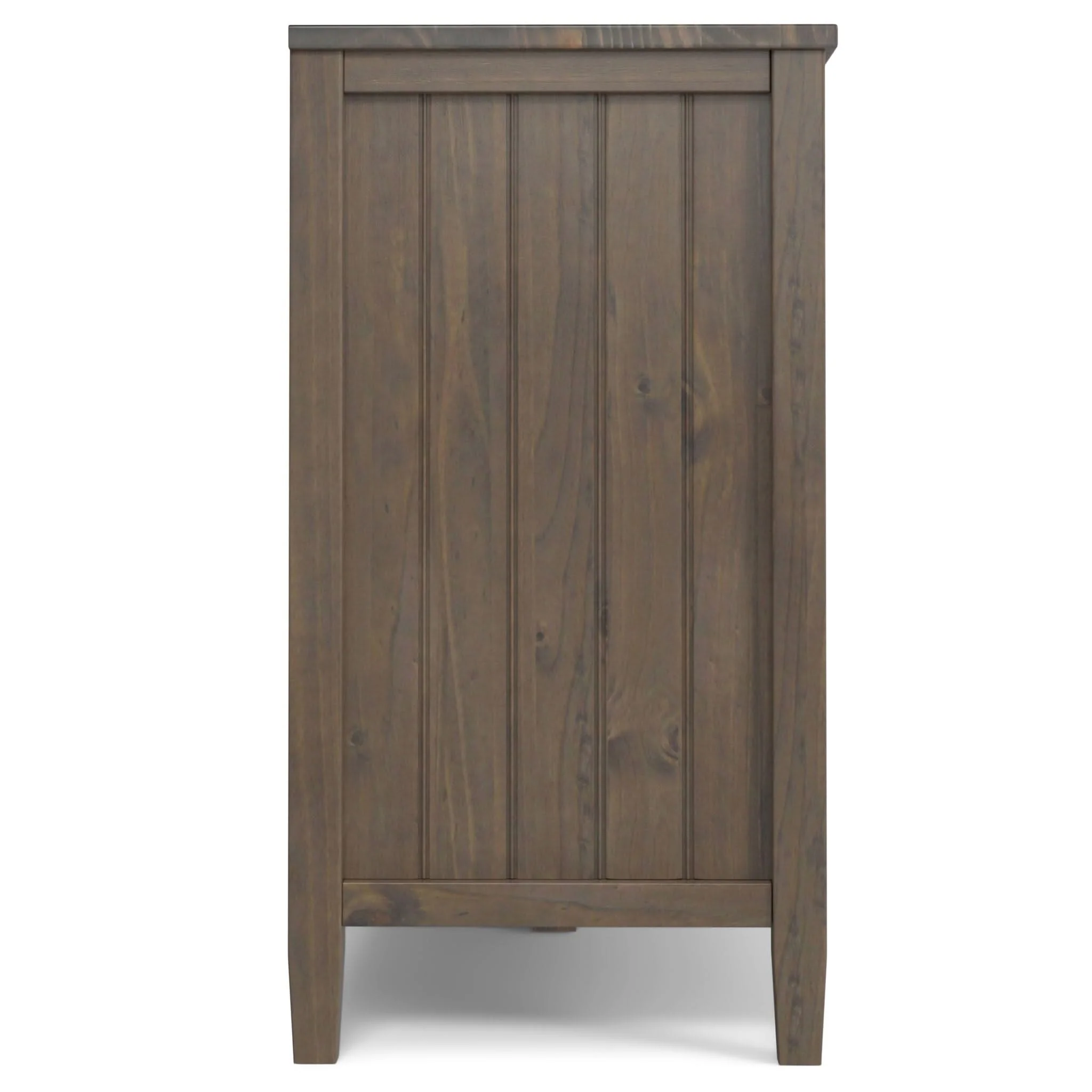Lev - TV Media Stand - Smoky Brown - Image 2