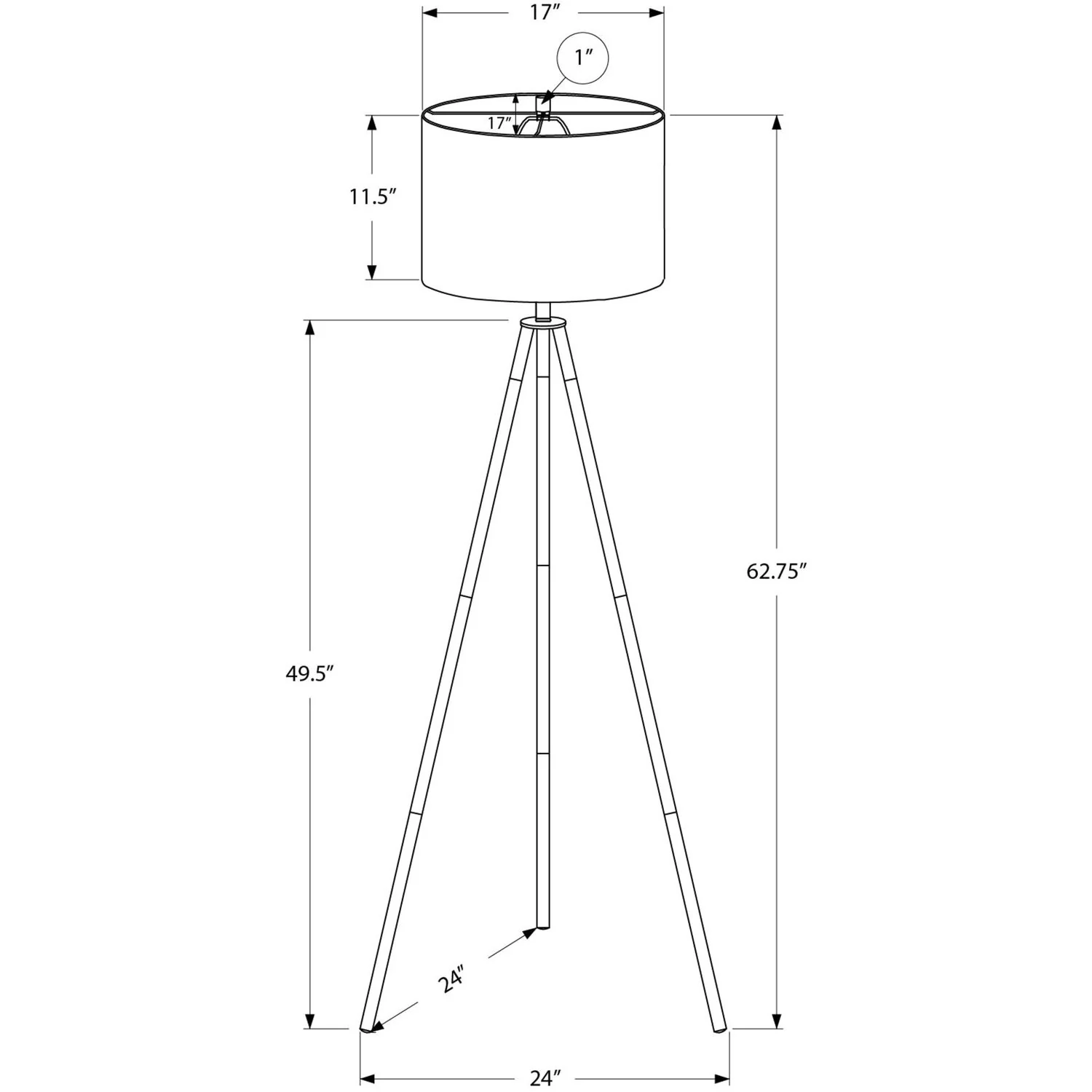 Lighting, Floor Lamp Contemporary - Image 8