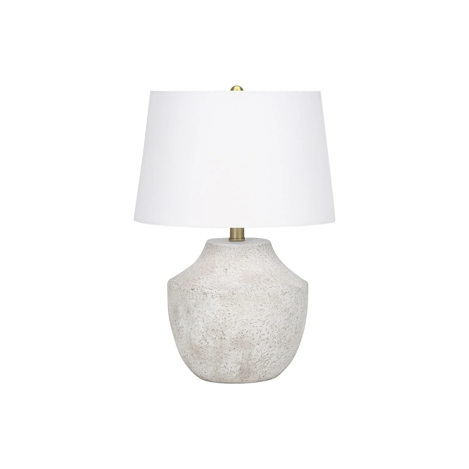 Lighting, Modern Table Lamp, Concrete - Cream