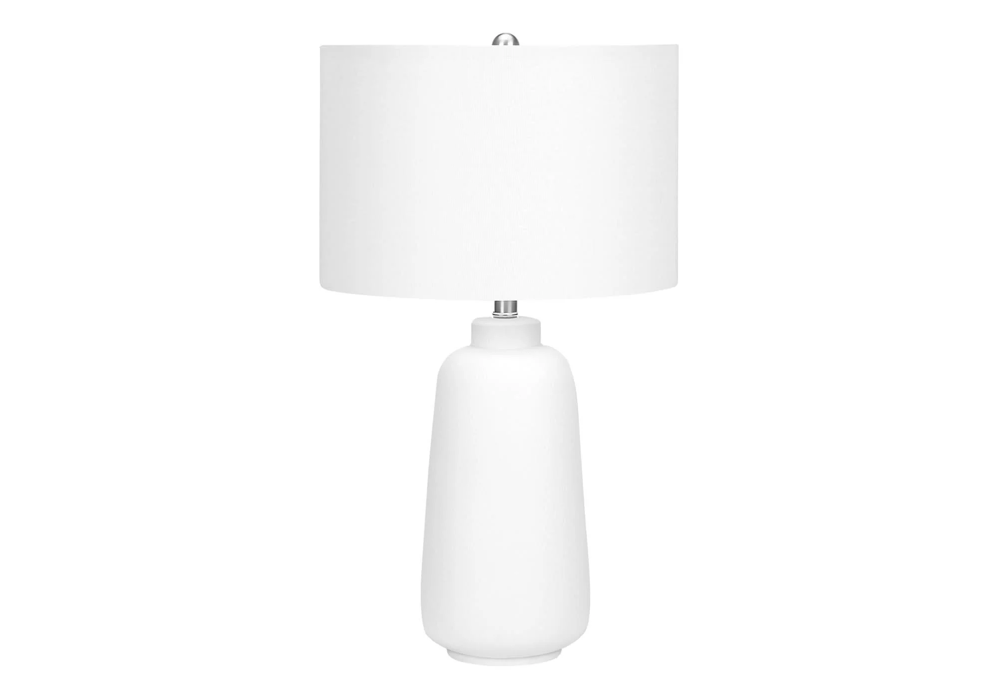 Lighting, Table Lamp, Ceramic, Modern - Cream - Image 3