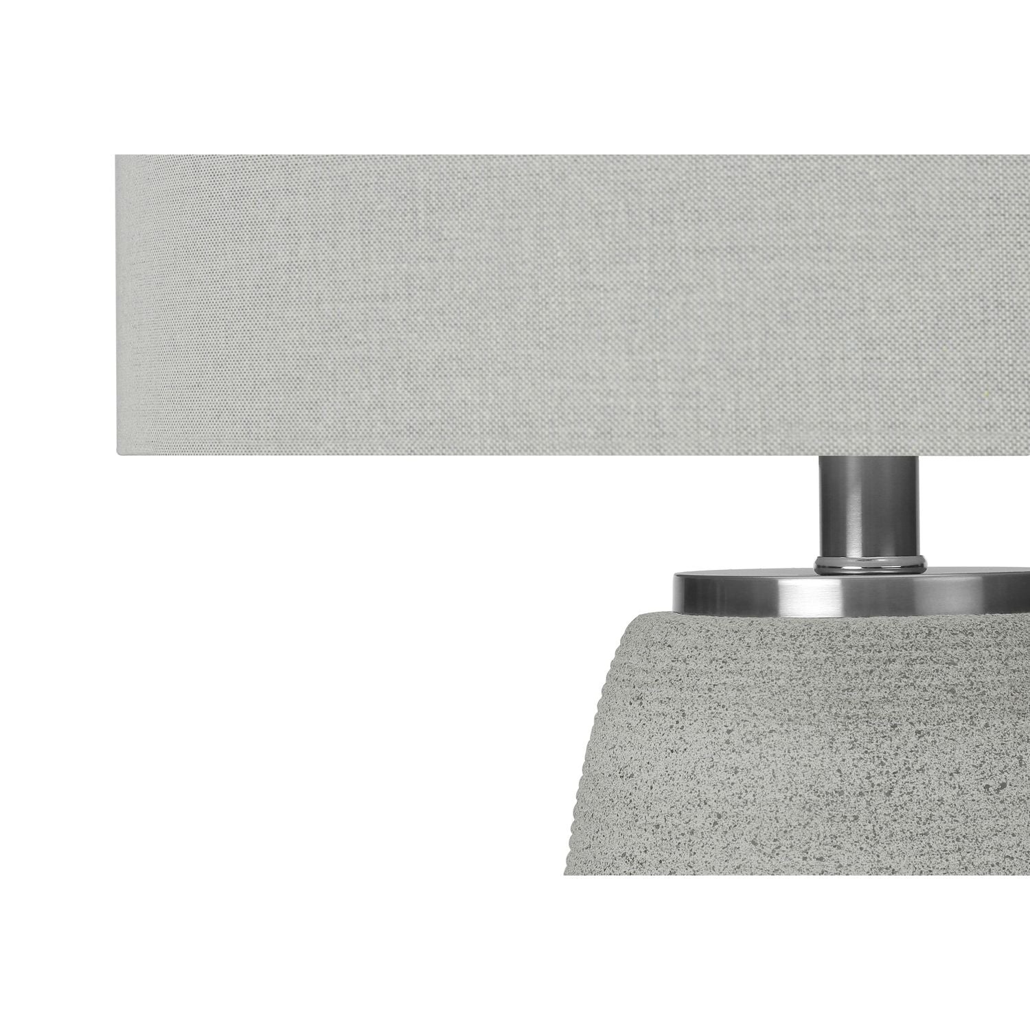 Lighting, Table Lamp, Ceramic, Modern - Gray - Image 4