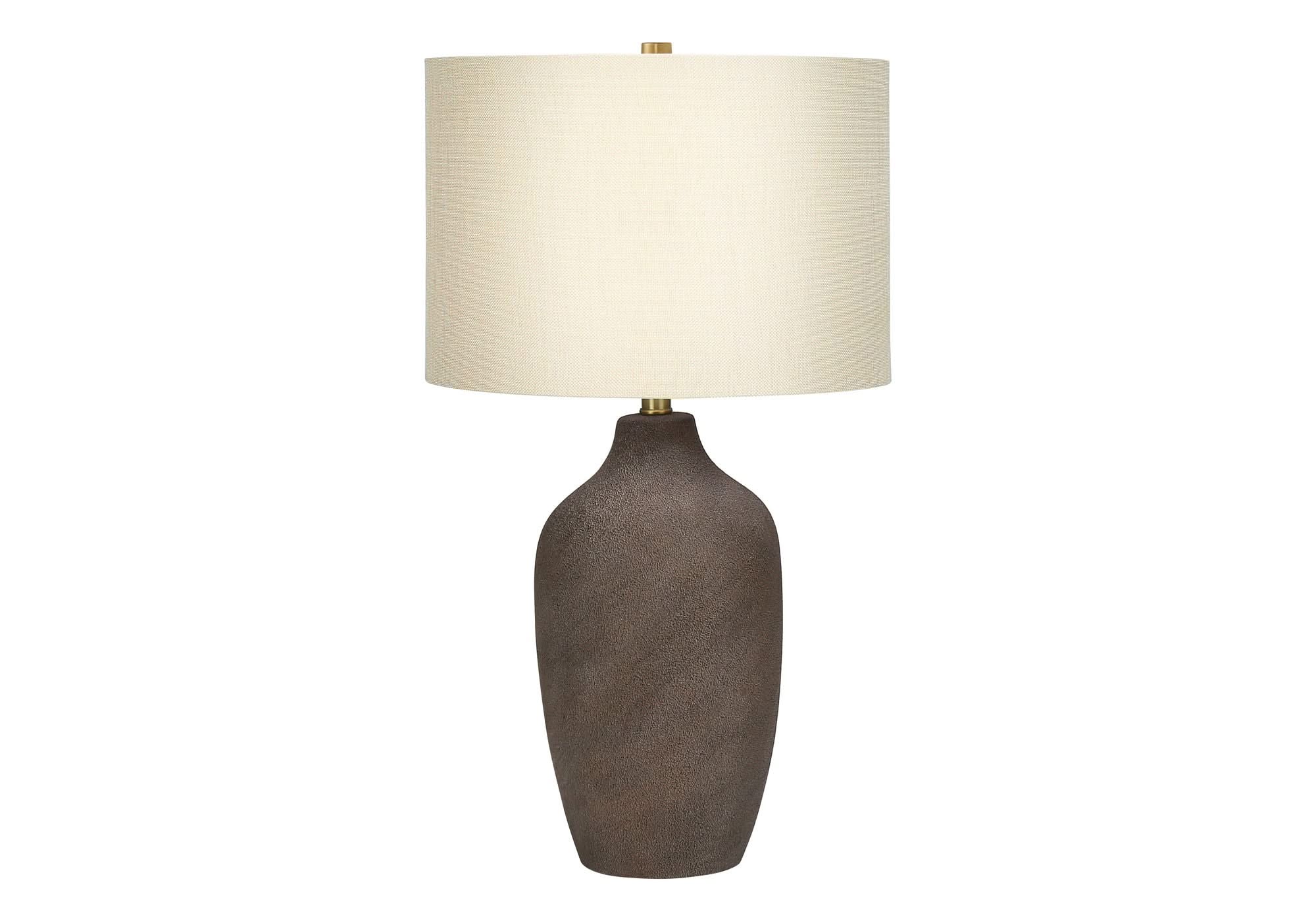 Lighting, Table Lamp, Ceramic, Resin, Contemporary - Gray - Image 4