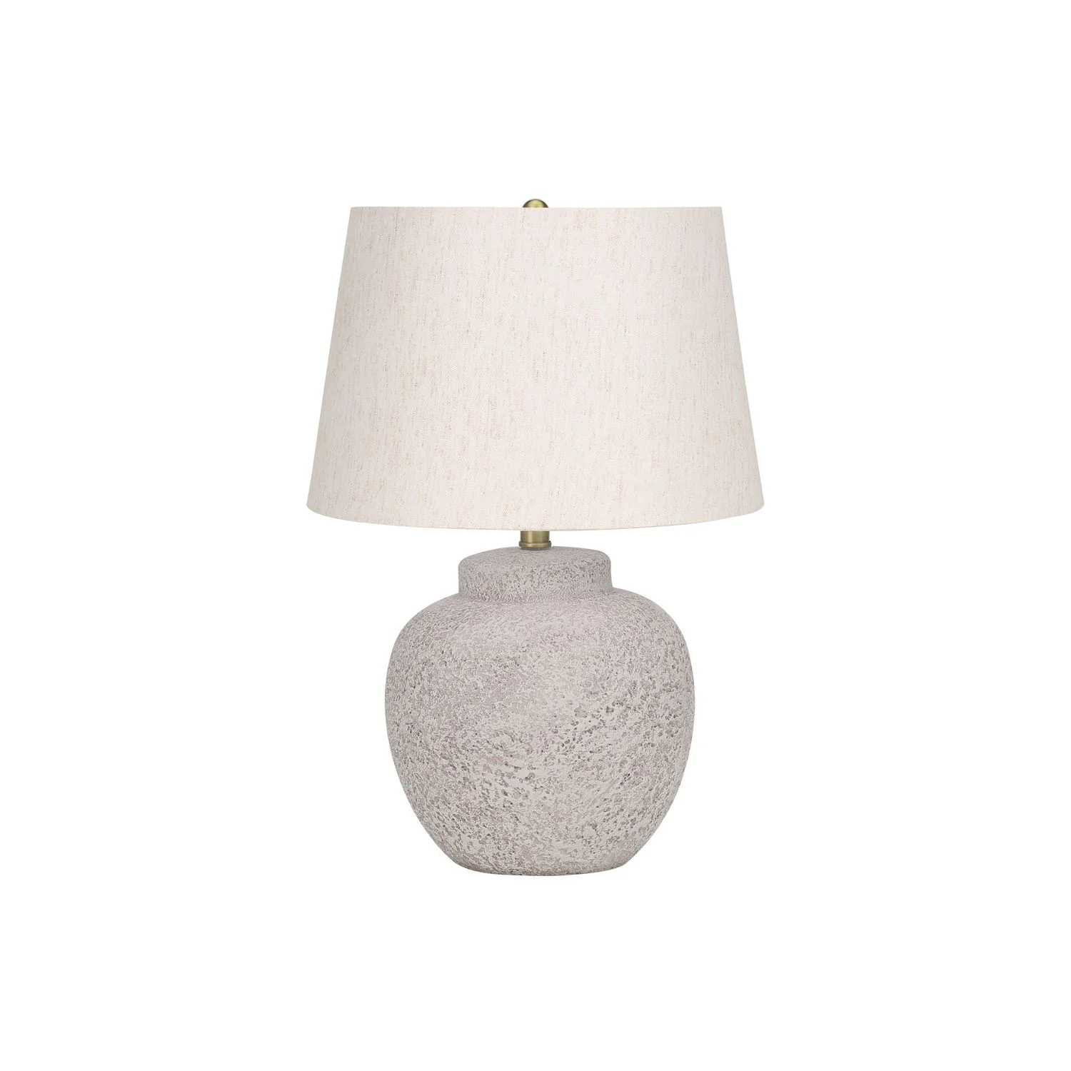 Lighting, Table Lamp, Concrete, Modern - Cream