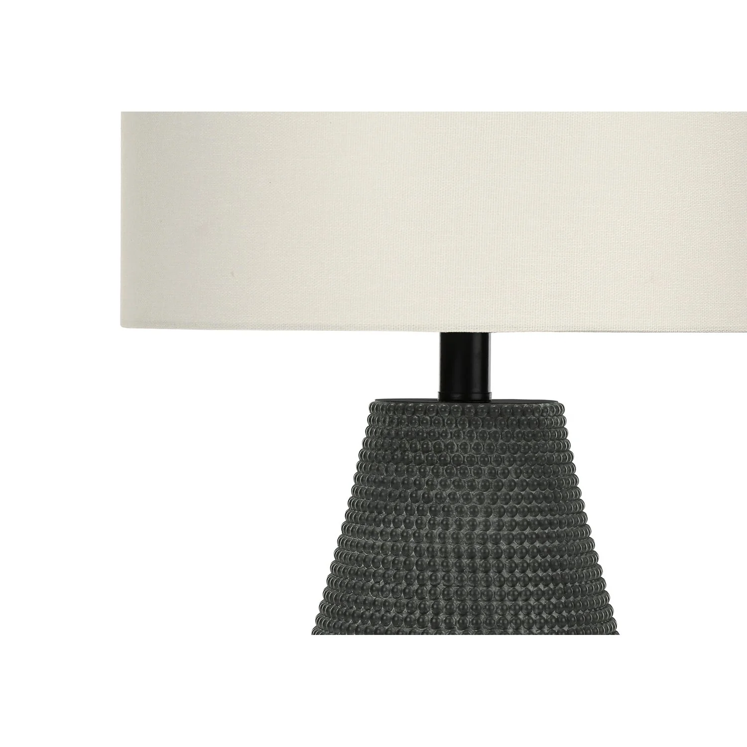 Lighting, Table Lamp, Resin, Contemporary - Black - Image 4