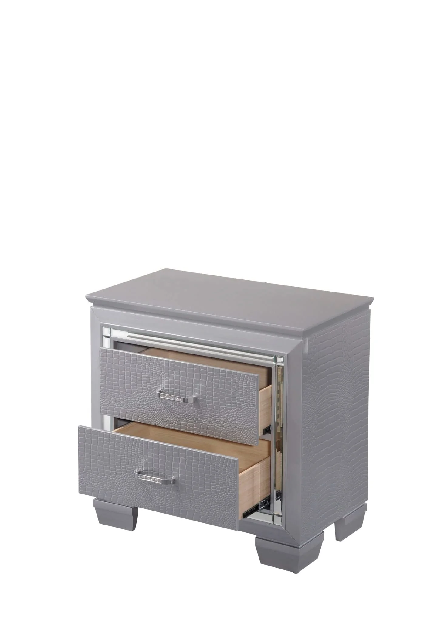 Lillian - Nightstand - Gray - Image 3