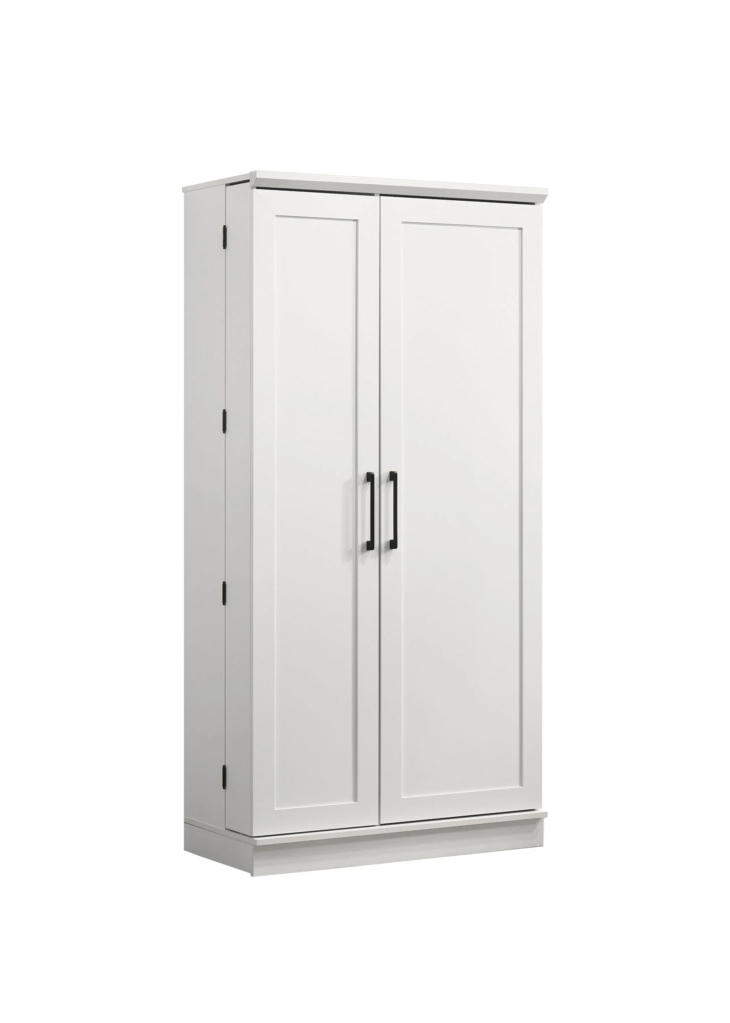 Lincoln - Storage Cabinet With Swing Out Storage Door - White - Image 2