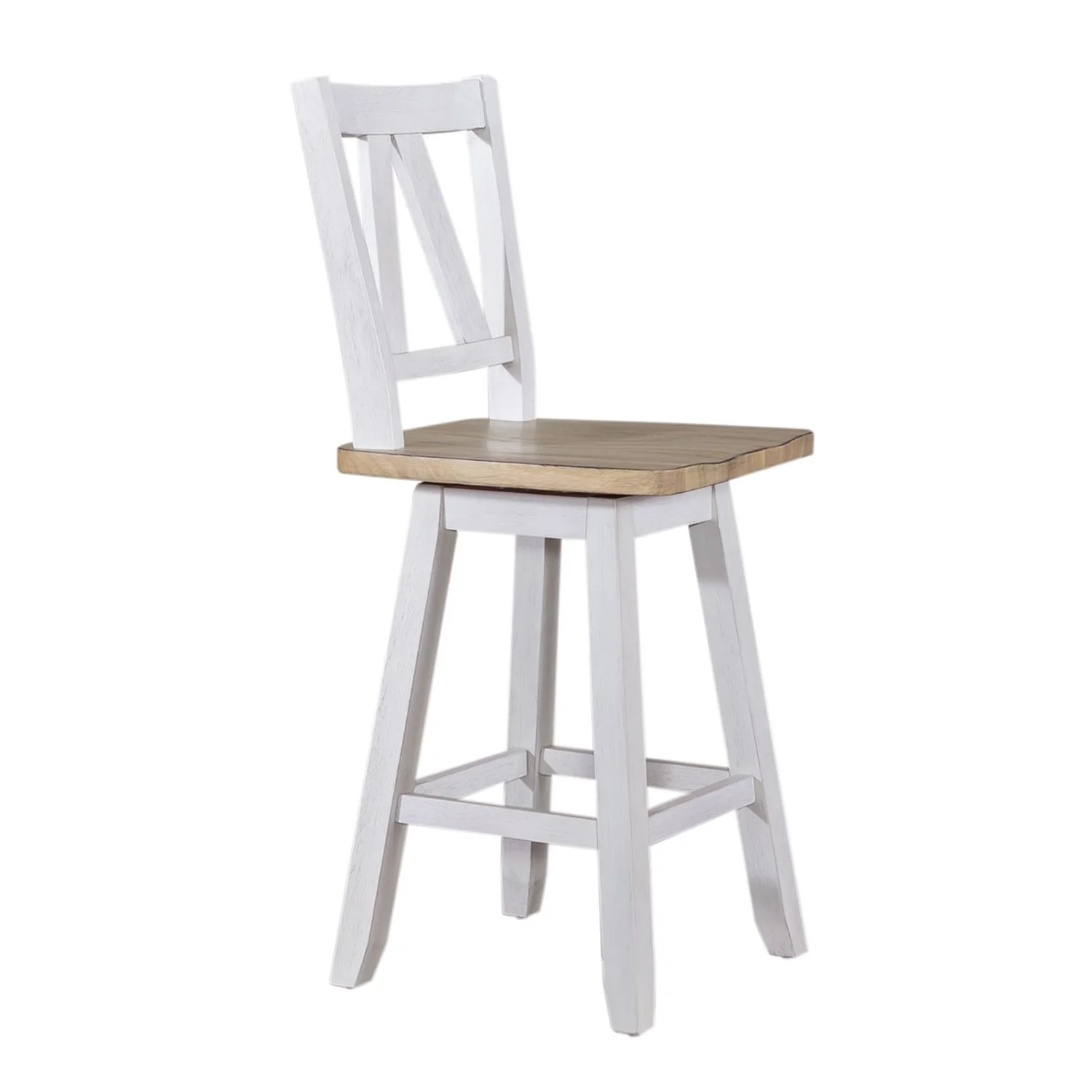 Lindsey Farm - Counter Height Swivel Chair (RTA) - Image 8