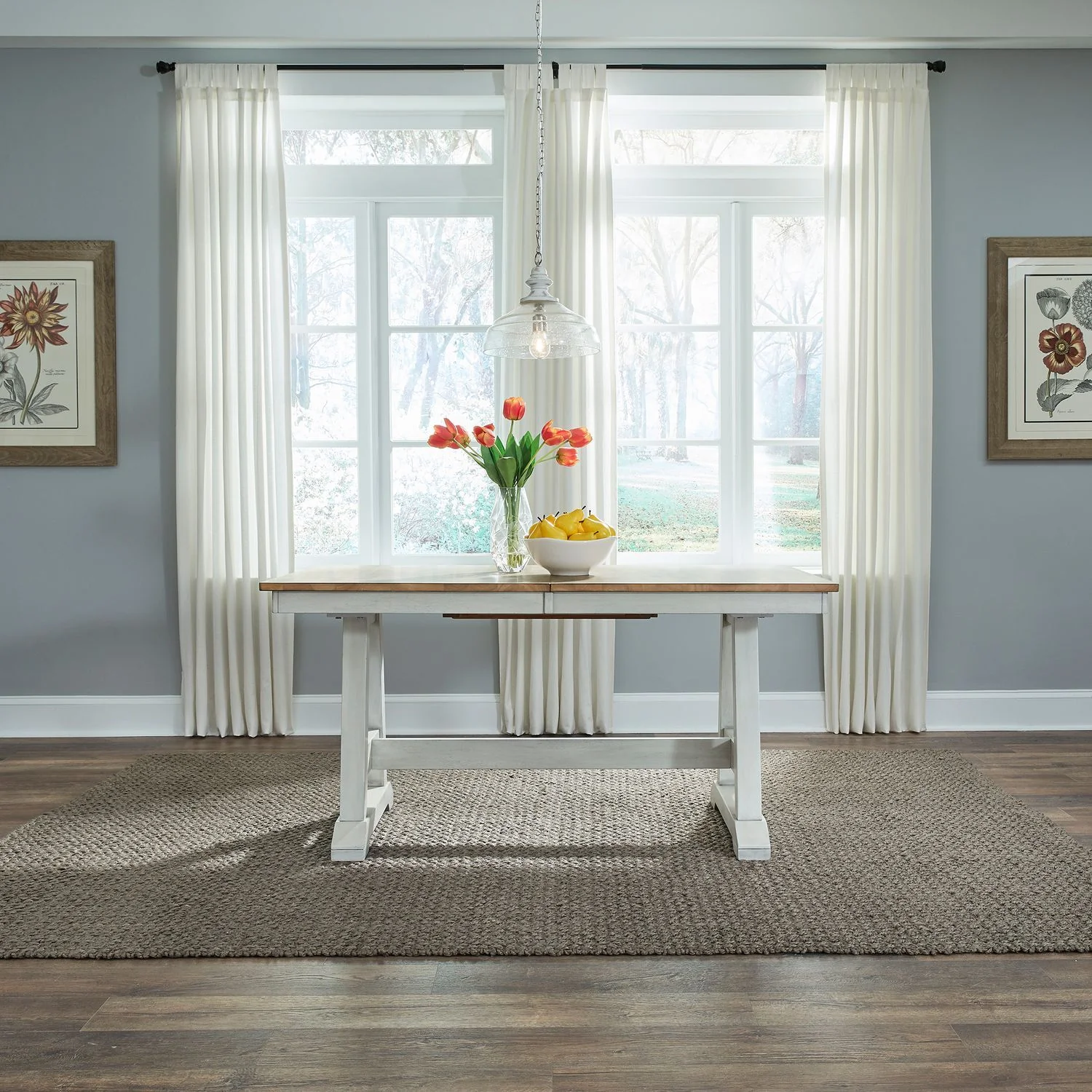 Lindsey Farm - Trestle Table - Image 6