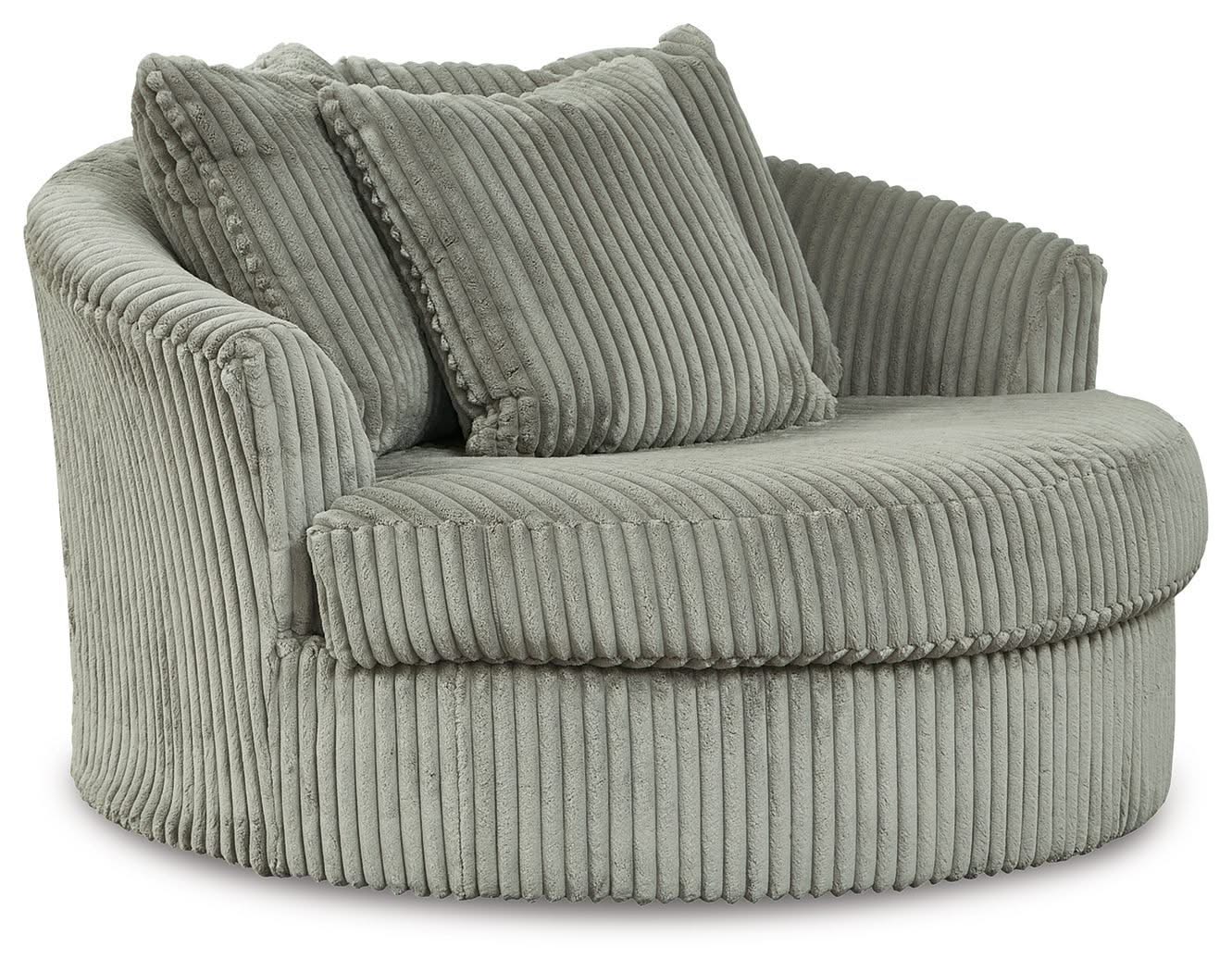 Lindyn - Oversized Swivel Accent Chair - Image 2
