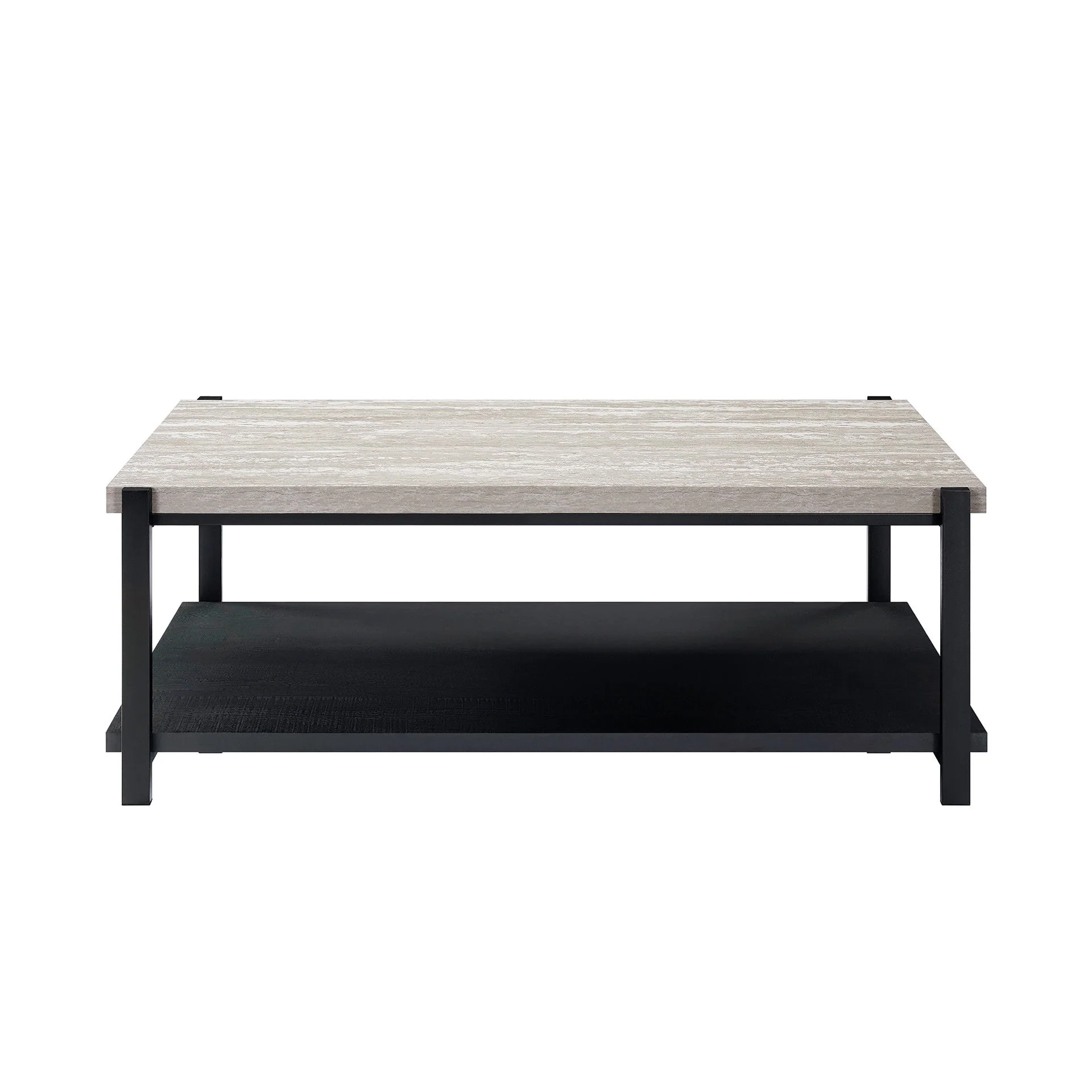Linea - 3 Piece Occasional Set (1 Coffee & 2 End Tables) - Light Gray - Image 3