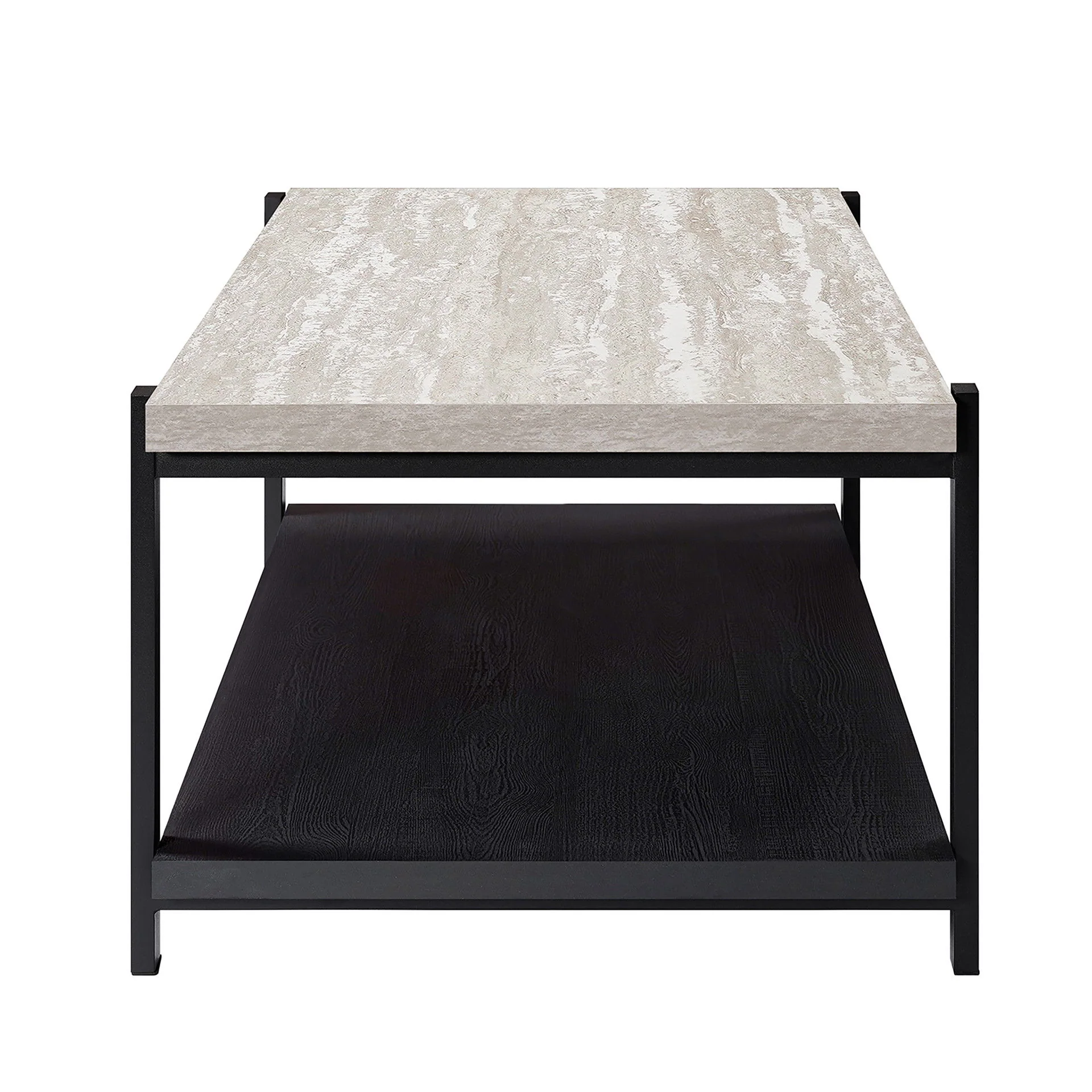 Linea - 3 Piece Occasional Set (1 Coffee & 2 End Tables) - Light Gray - Image 4