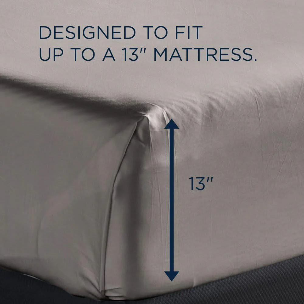 Linens - Tempur Luxe Egyptian Cotton Pillowcase Set - Image 7