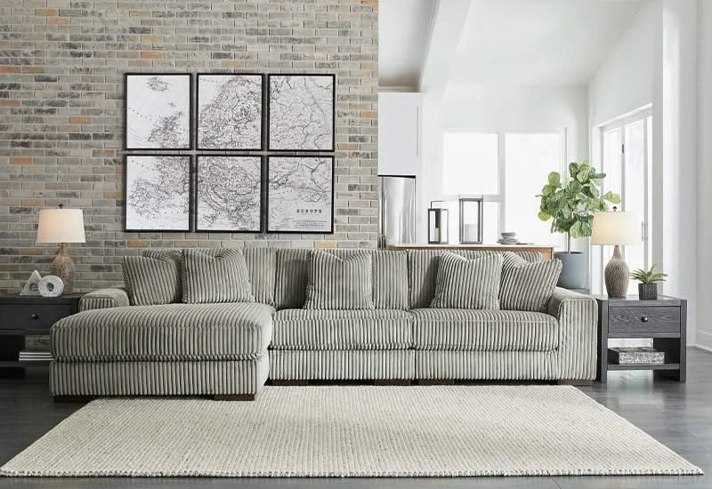 Linx Modern 3 PC Modular Sectional with Chaise - Image 2