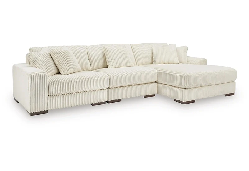 Linx Modern 3 PC Modular Sectional with Chaise - Image 7