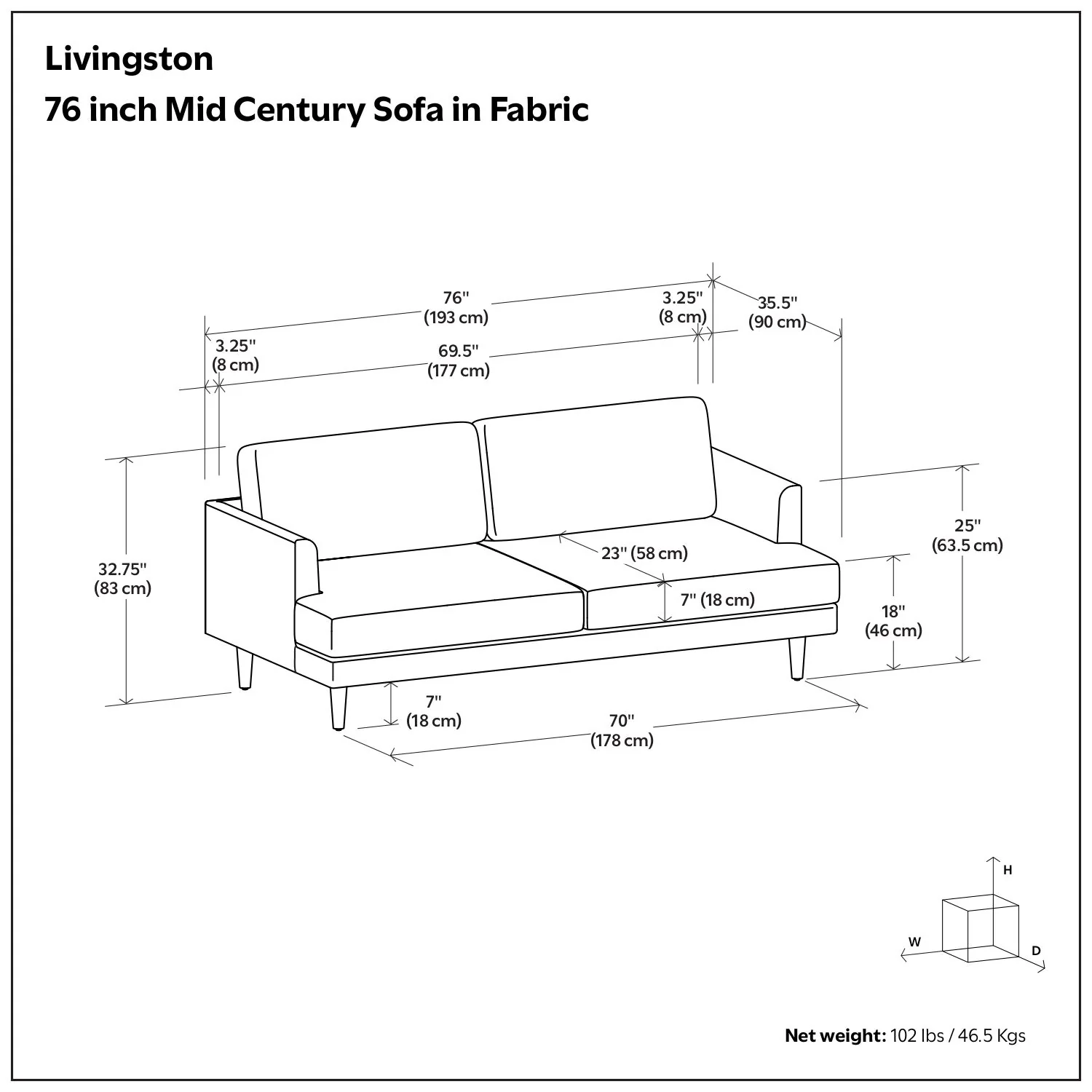Livingston - Upholstered Sofa - Image 28