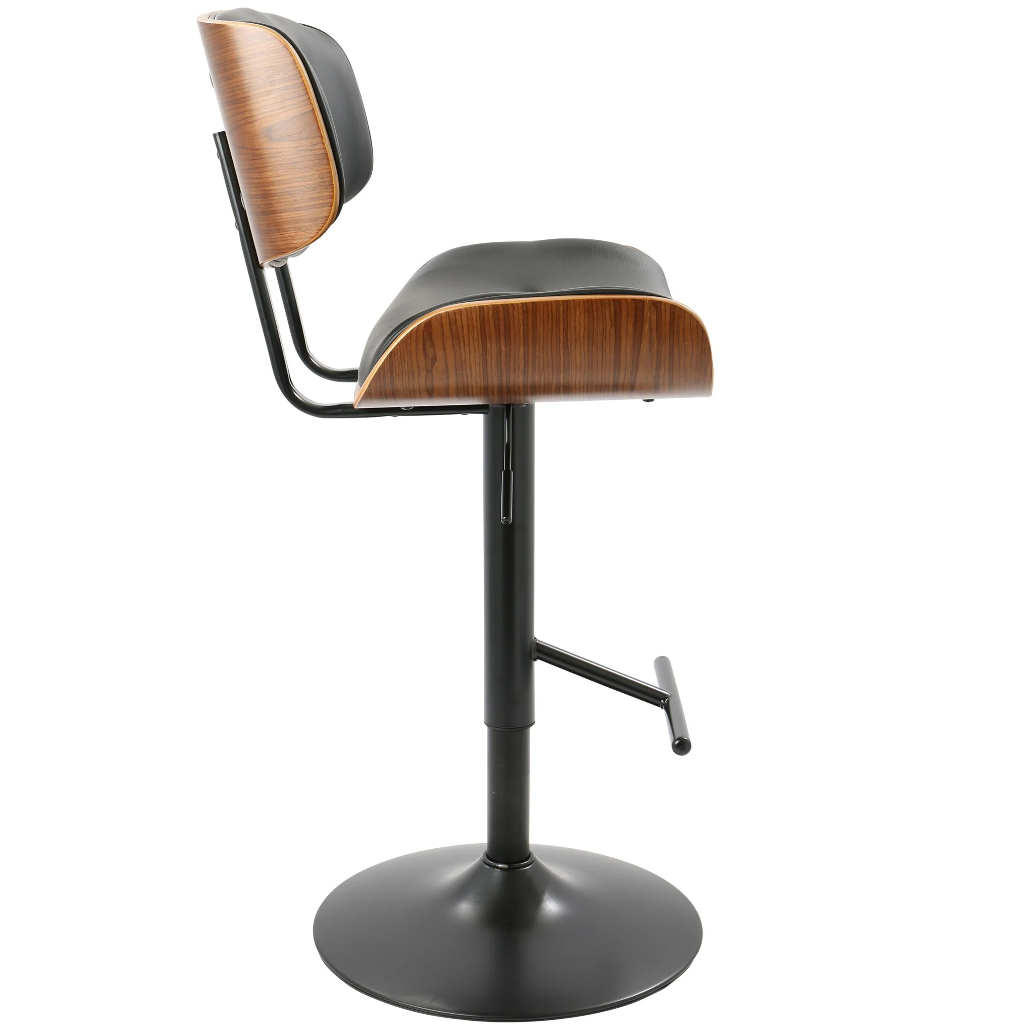 Lombardi - Mid Century Modern Adjustable Barstool - Image 7